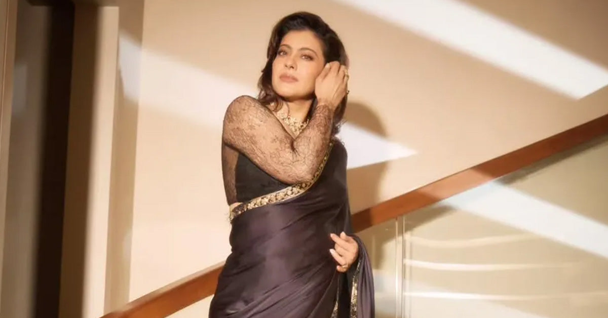 Kajol, Manish Malhotra, and the Radical Softness of the Black Sari