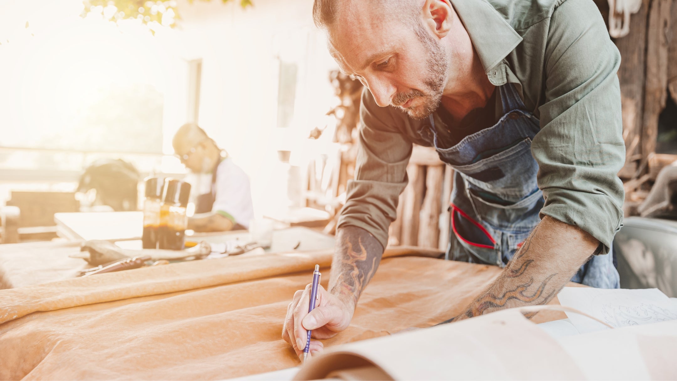 Handmade Leather Slippers