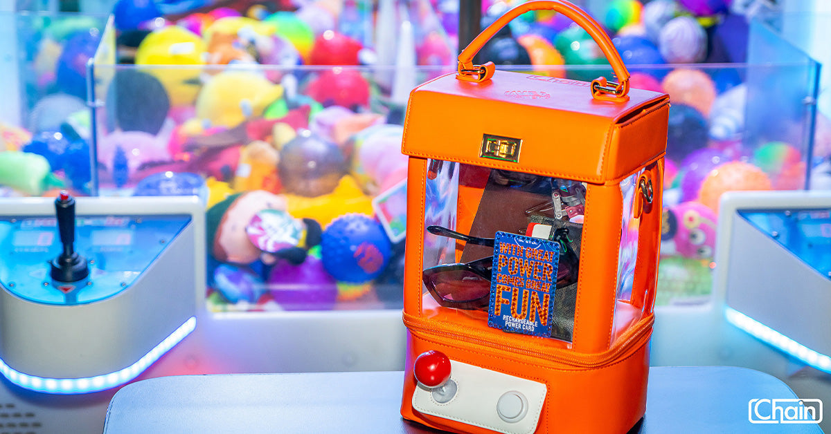 The Claw Machine Clutch: Dave & Buster’s Unexpected High-Fashion Pivot