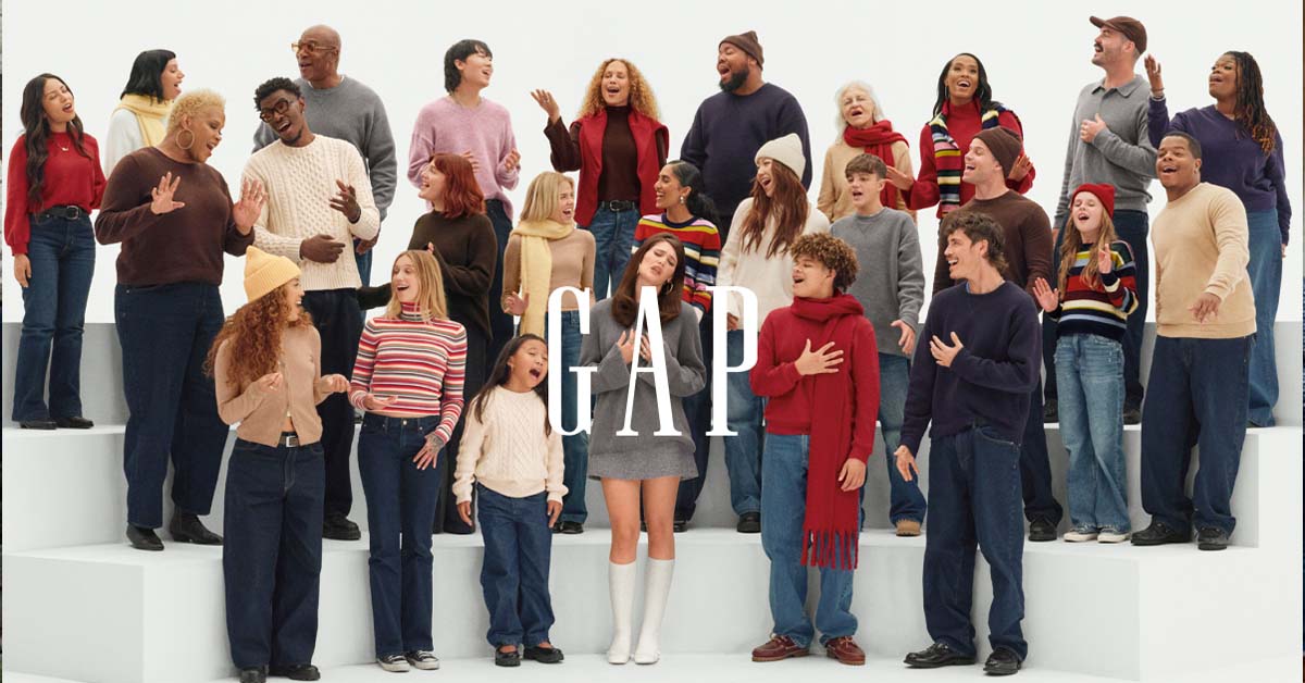 Gap's Holiday Bet: A New Star Reimagines a Classic