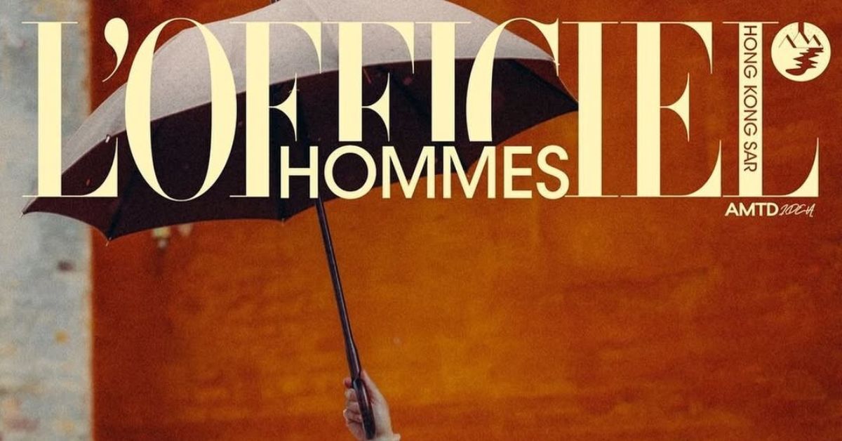 L'Officiel Hommes Hong Kong SAR Launch: A New Era of Global Men's Fashion