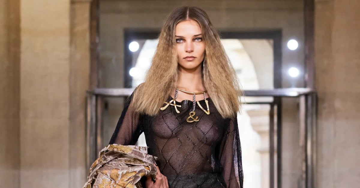 Andreas Kronthaler Ignites Vivienne Westwood’s Mediterranean Renaissance at Paris Fashion Week