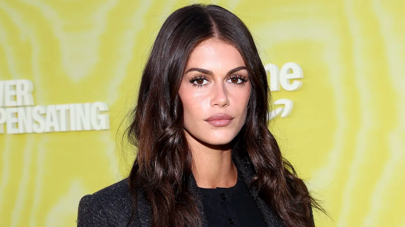 Kaia Gerber Revives the No Pants Trend: How the Blazer and Stockings Look is Shaping 2025 Fashion