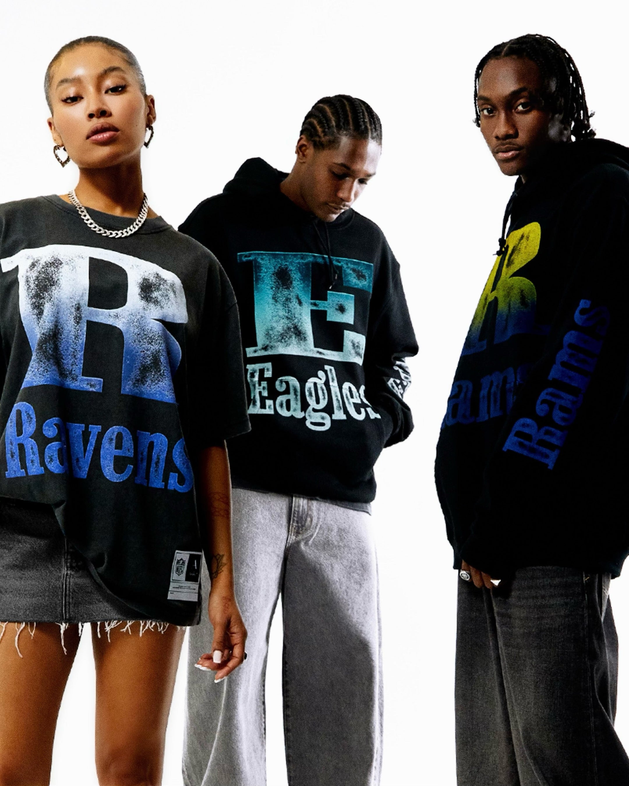 Pacsun x Aleali May NFL Collection: Unisex Streetwear for Fans