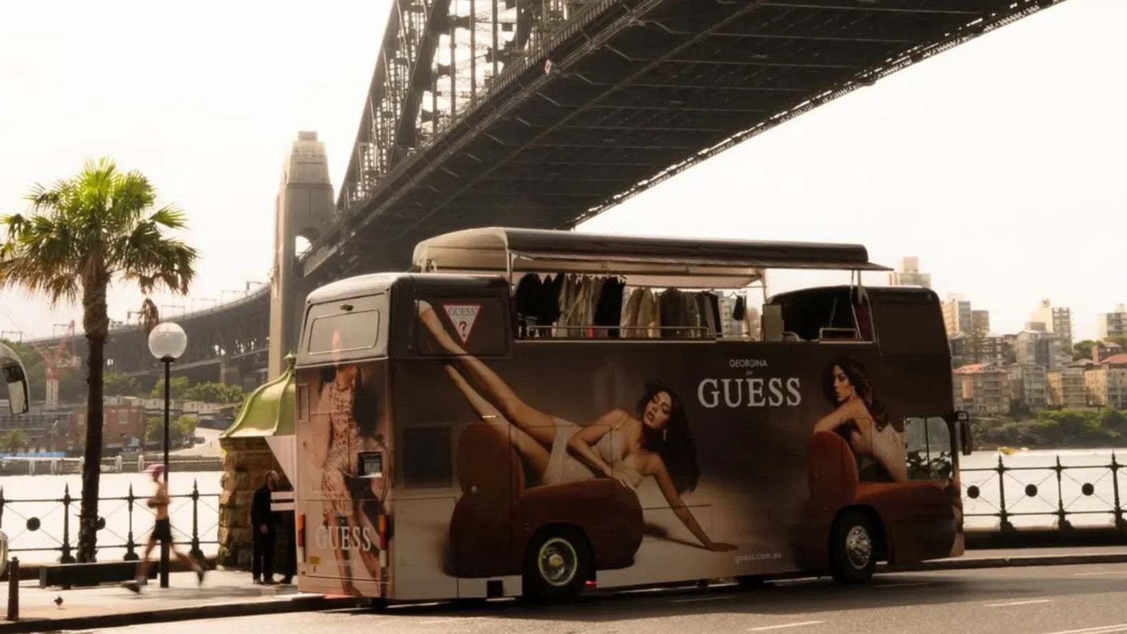 GUESS Rolls Out a Double-Decker Fashion Revolution on Sydney Streets