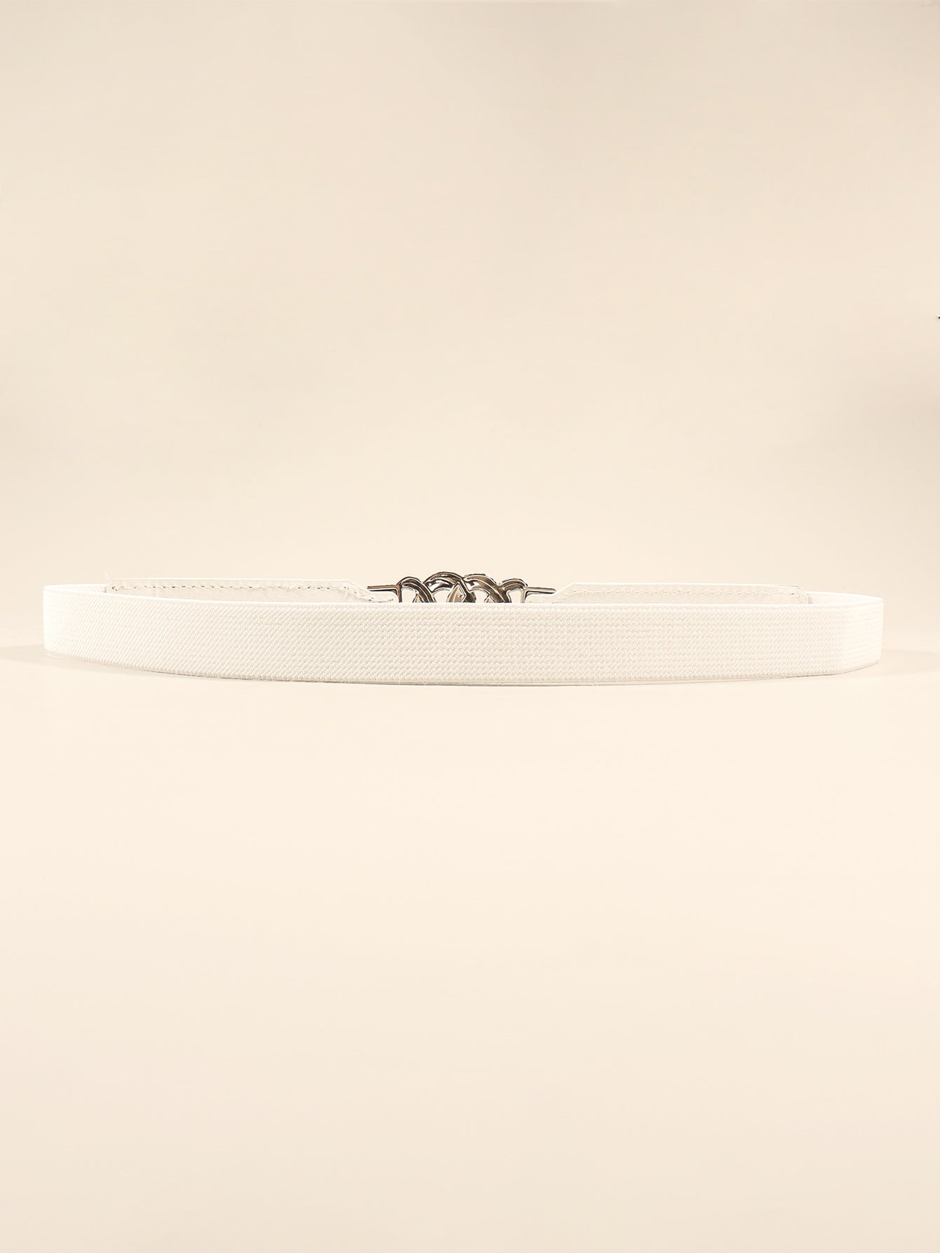 Buy Zinc Alloy Buckle Elastic PU Belt by Faz