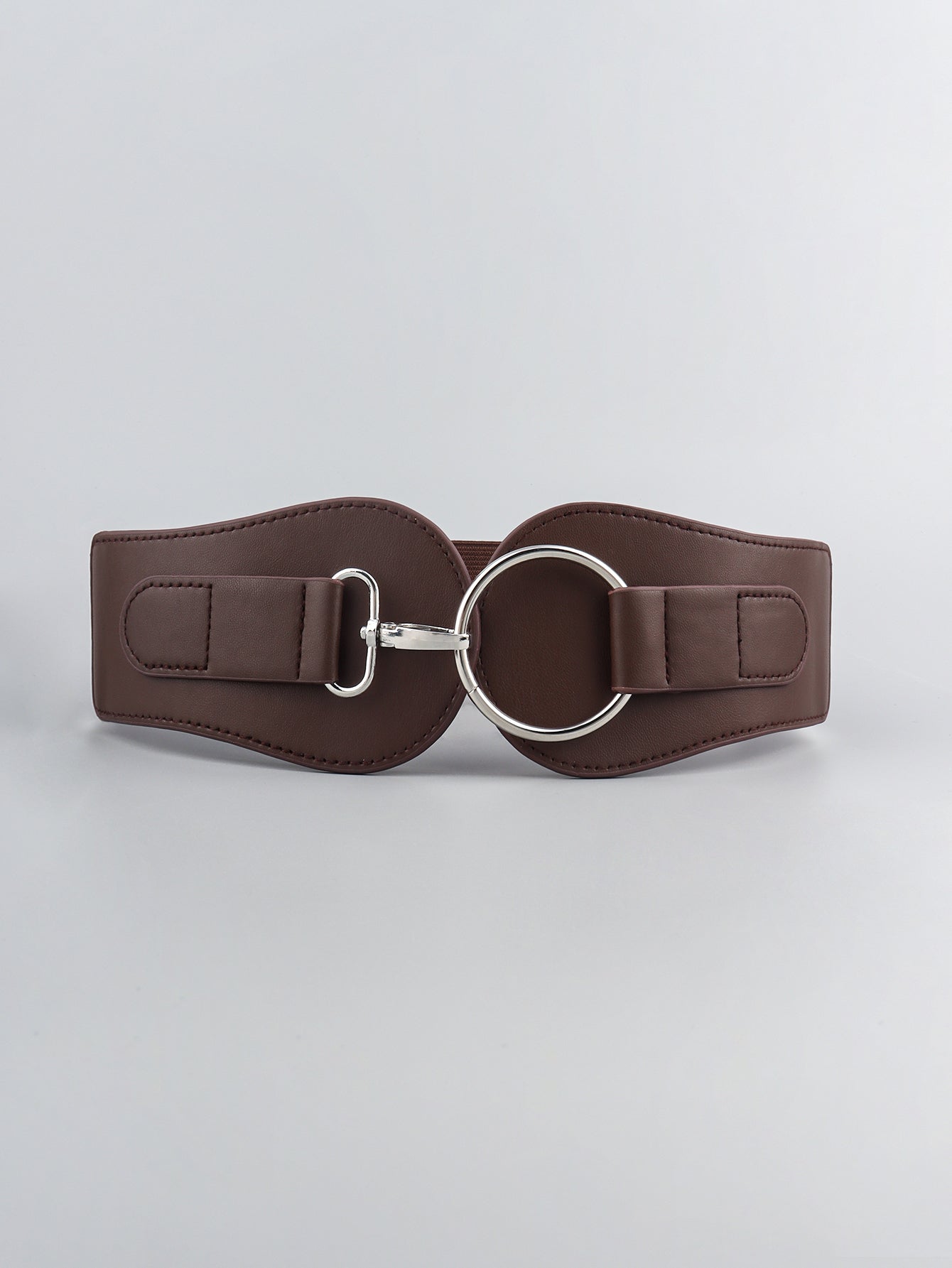 Buy PU Elastic Wide Belt by Faz