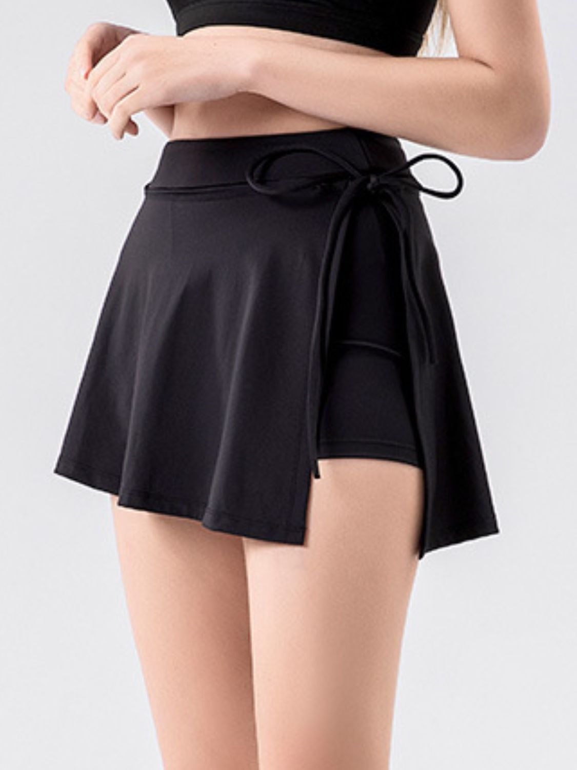Buy High Waist Active Skort with Pockets by Faz