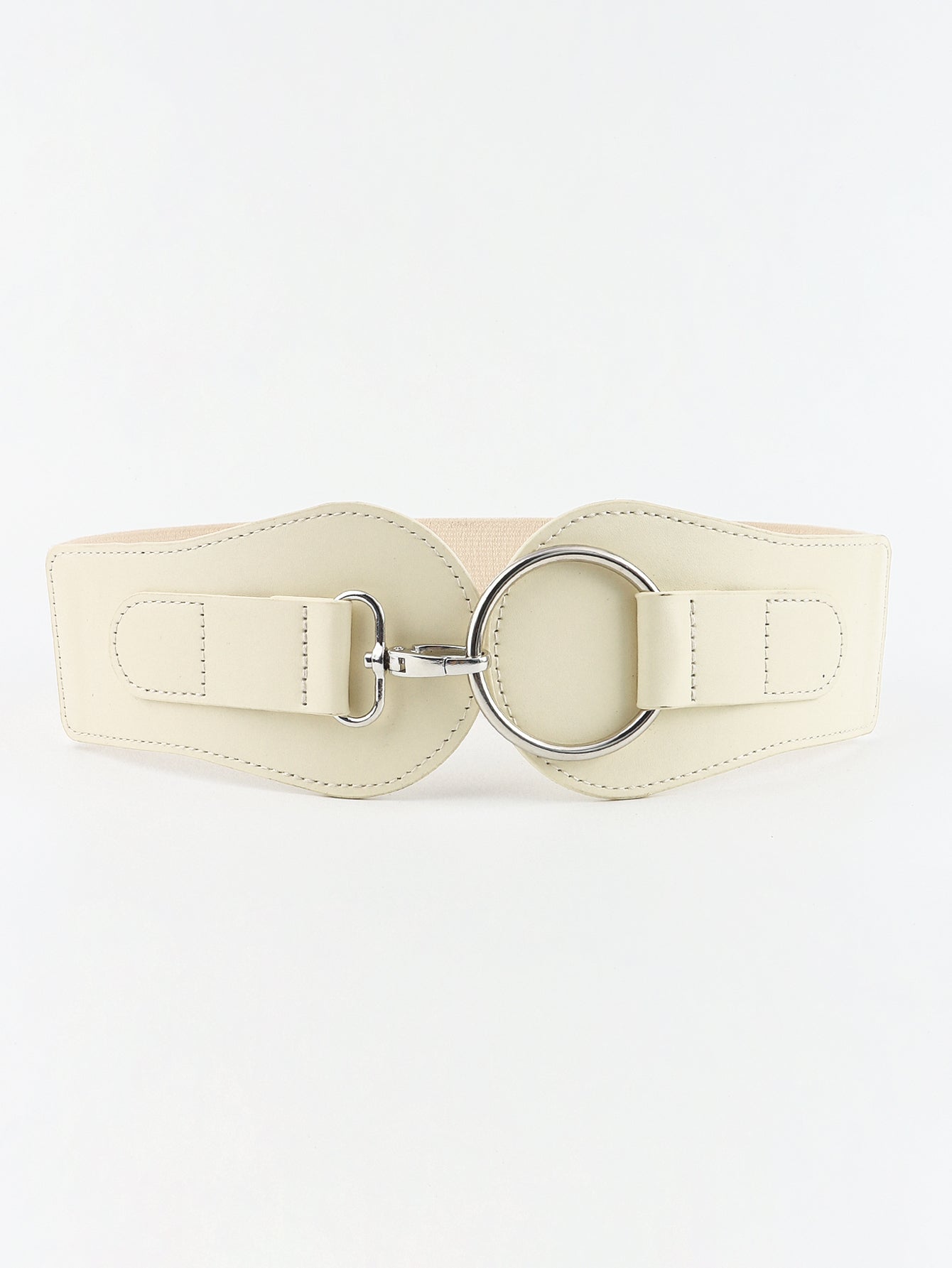 Buy PU Elastic Wide Belt by Faz