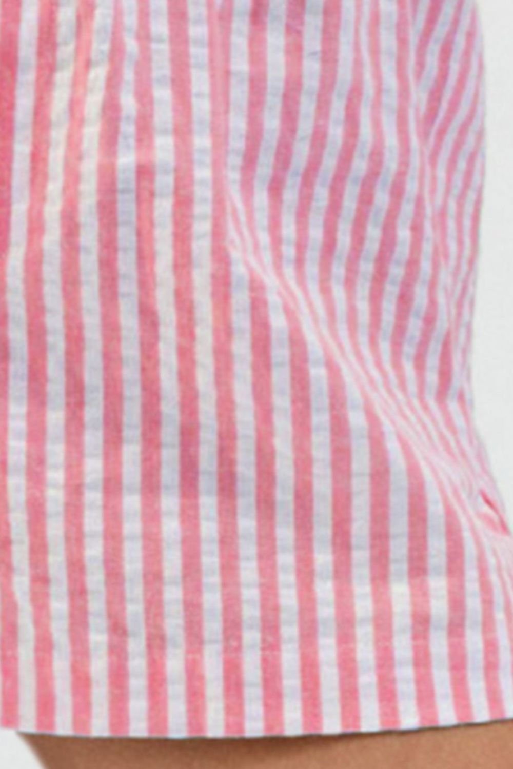 Buy Striped Elastic Waist Shorts by Faz