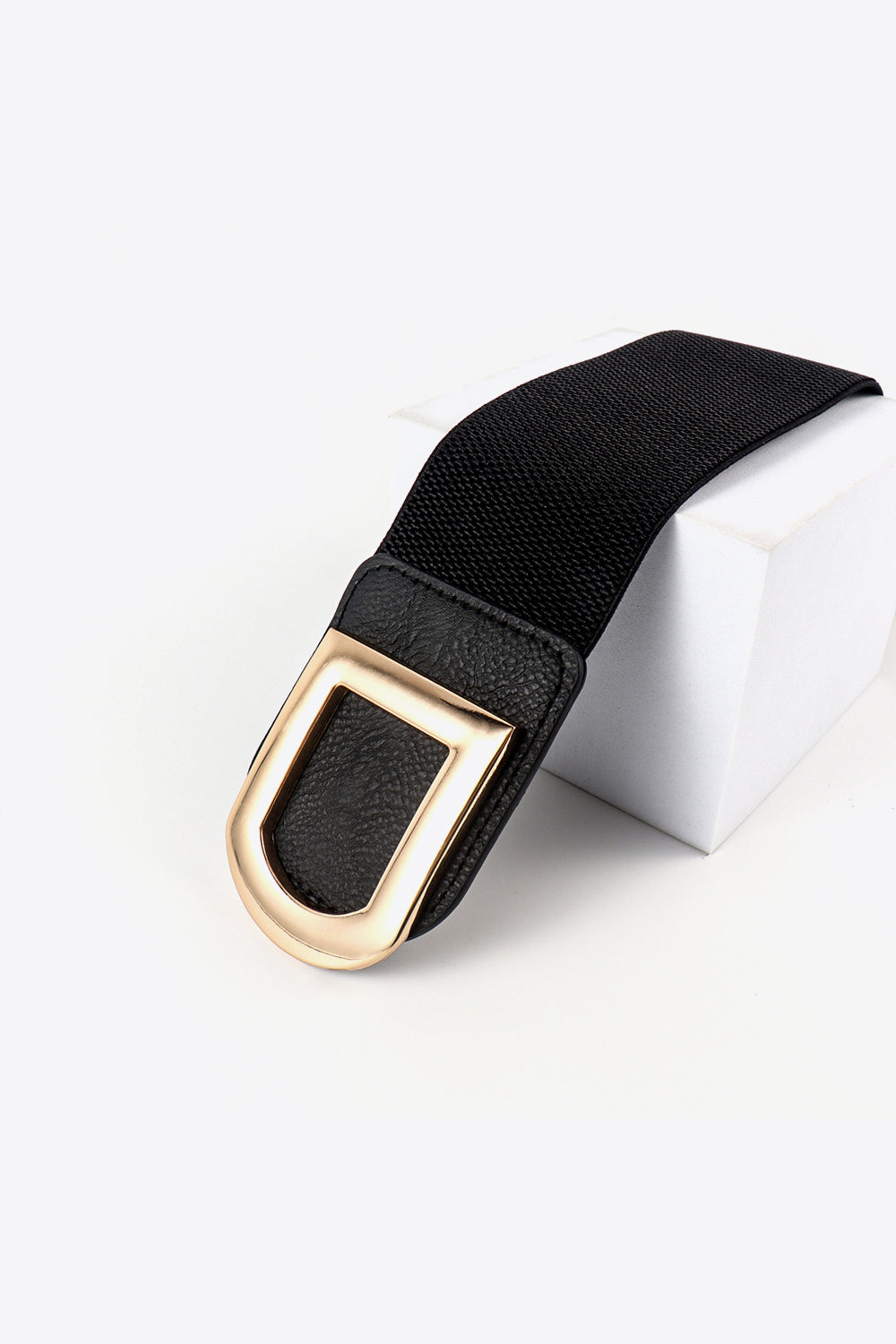 Buy Double D Buckle PU Belt by Faz