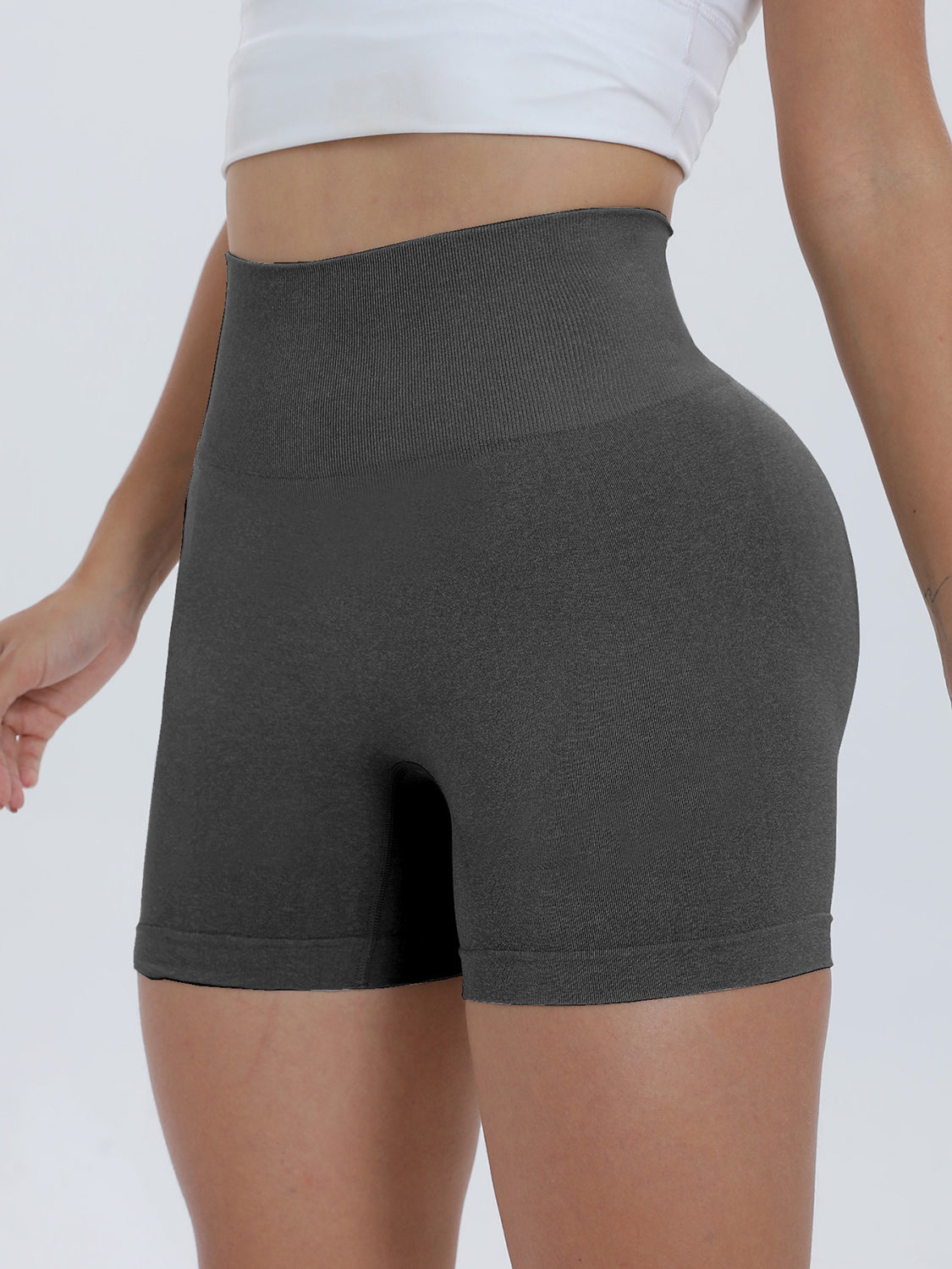 Buy High Waist Active Shorts by Faz