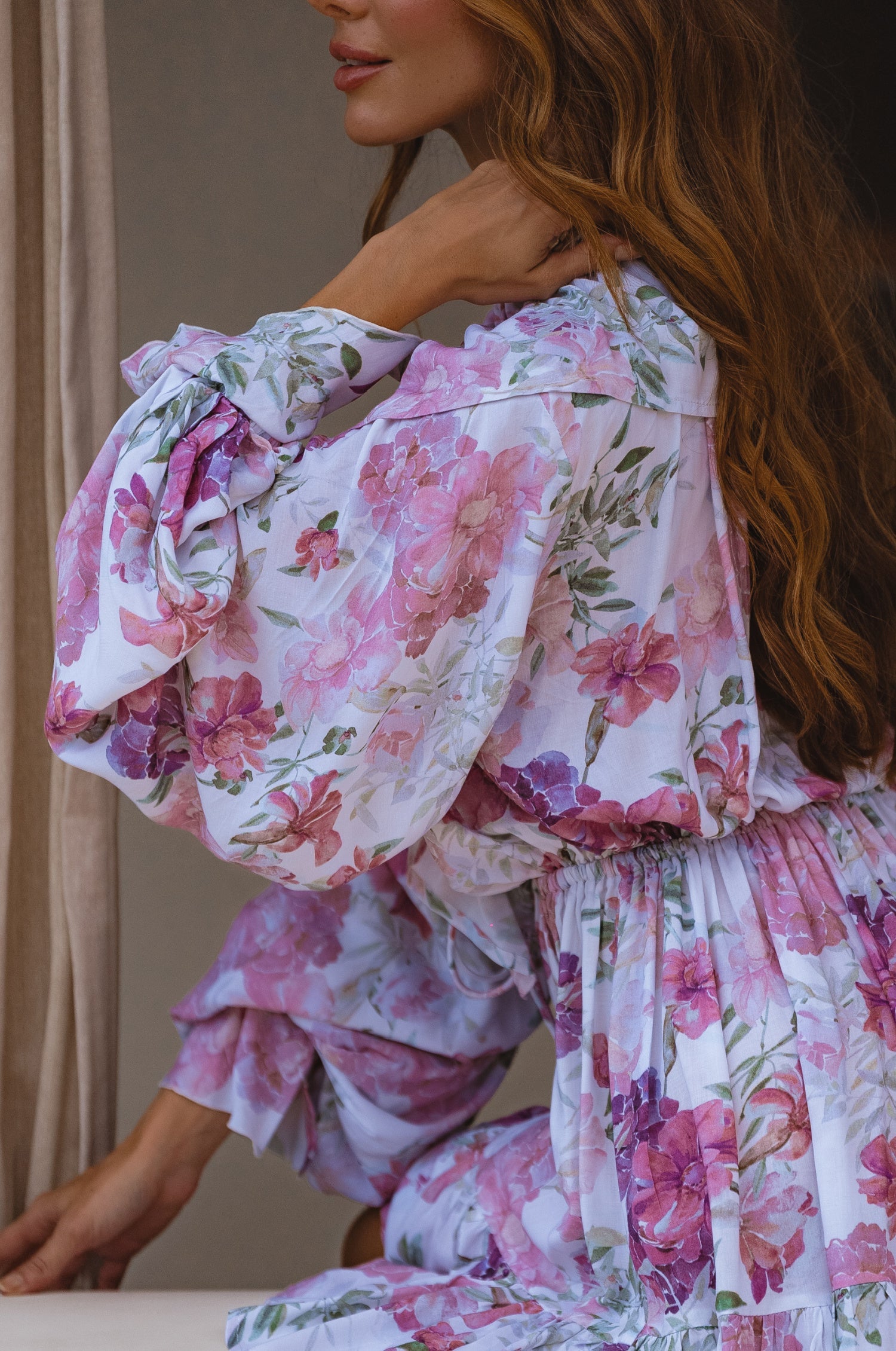 Buy Alice Long Sleeve Mini Dress by Bali ELF