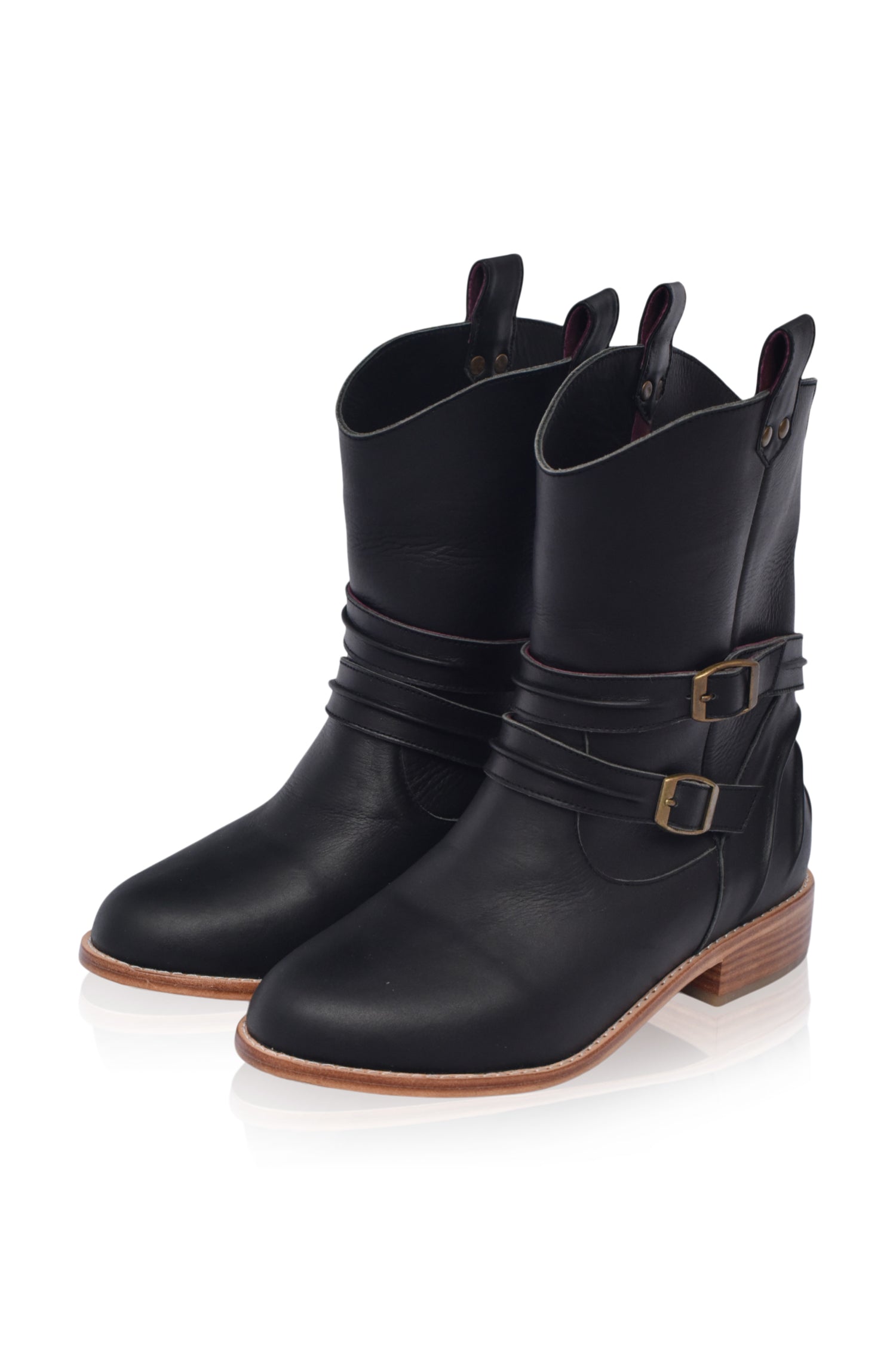 Buy Barcelona Leather Boots by Bali ELF