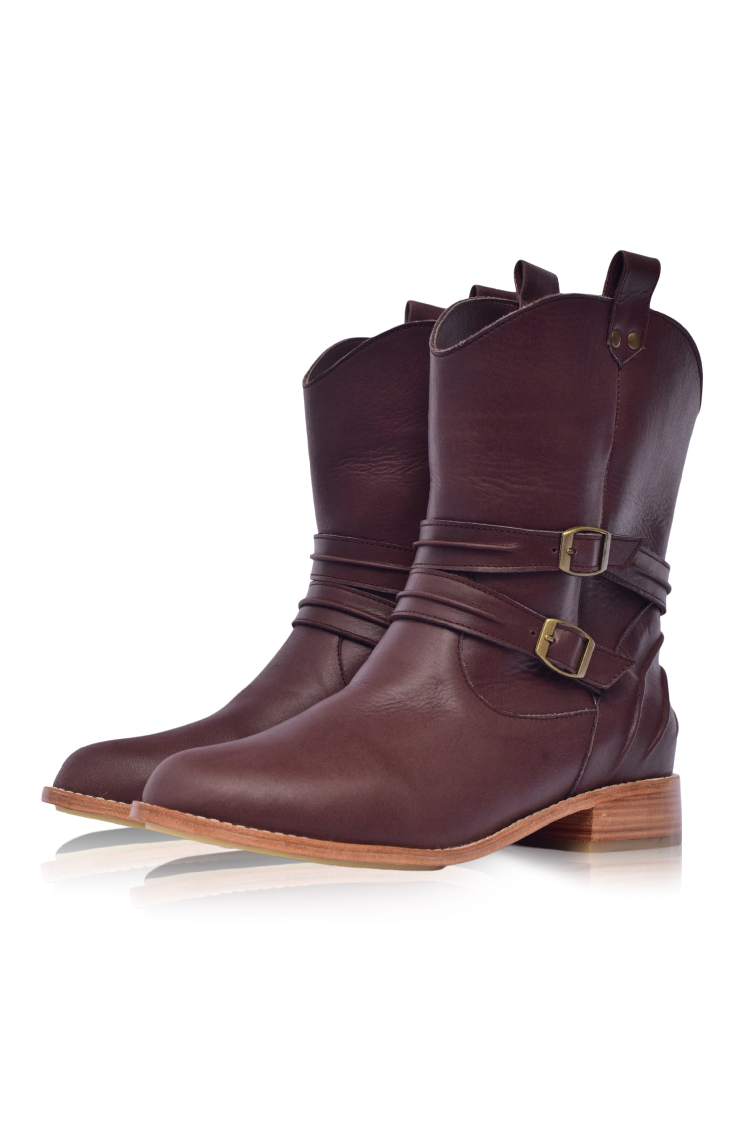 Buy Barcelona Leather Boots by Bali ELF