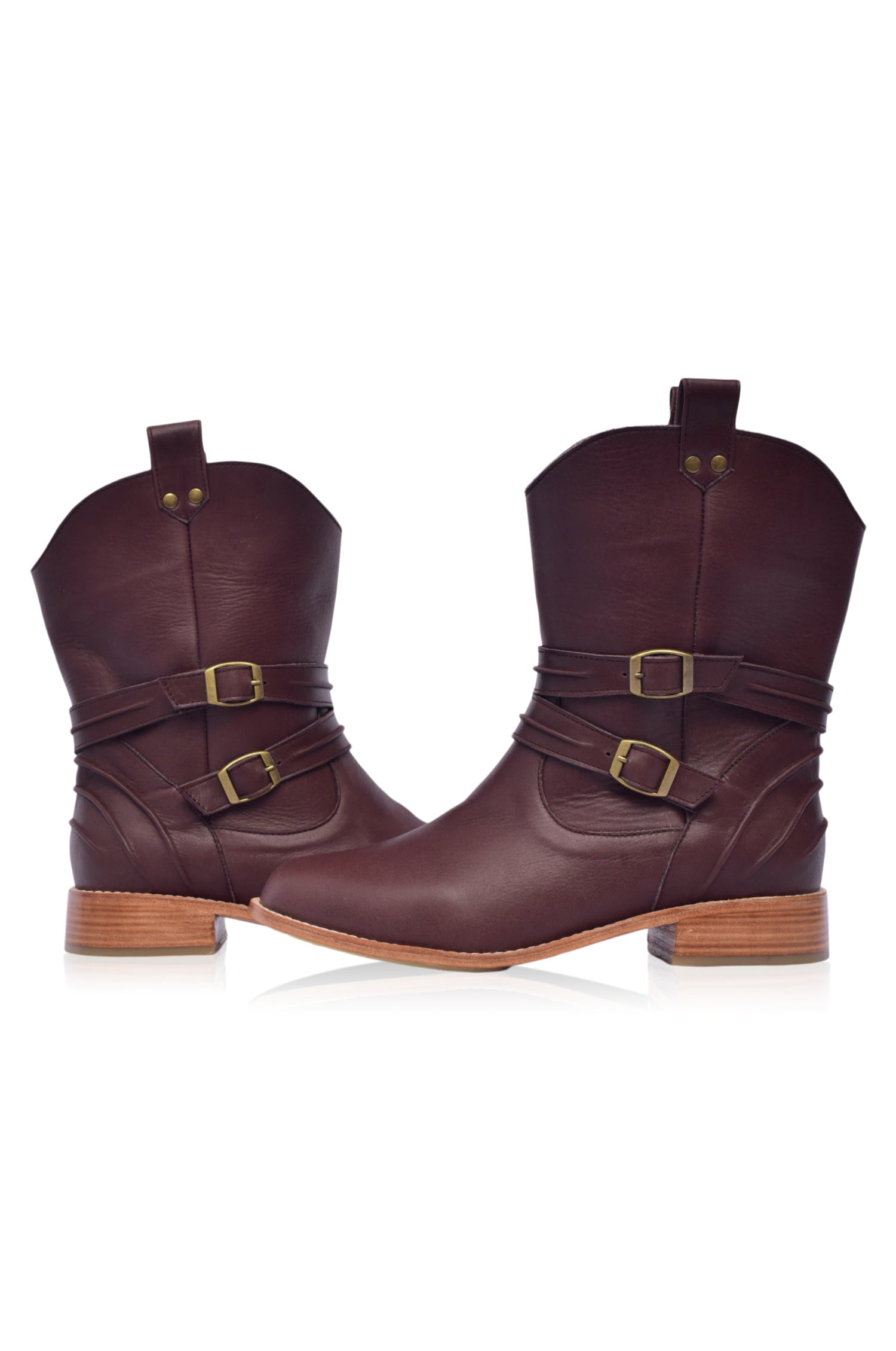 Buy Barcelona Leather Boots by Bali ELF