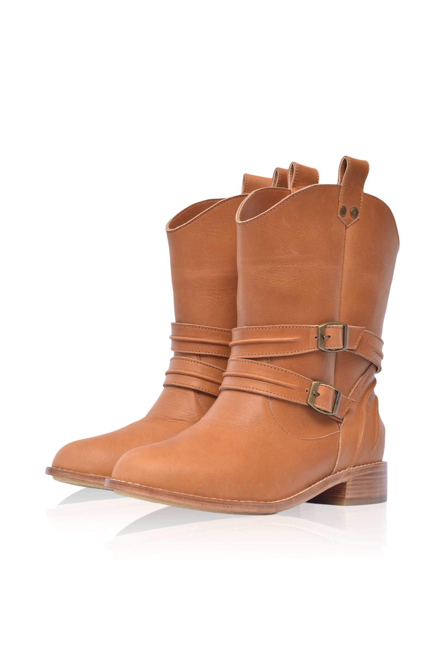 Buy Barcelona Leather Boots by Bali ELF