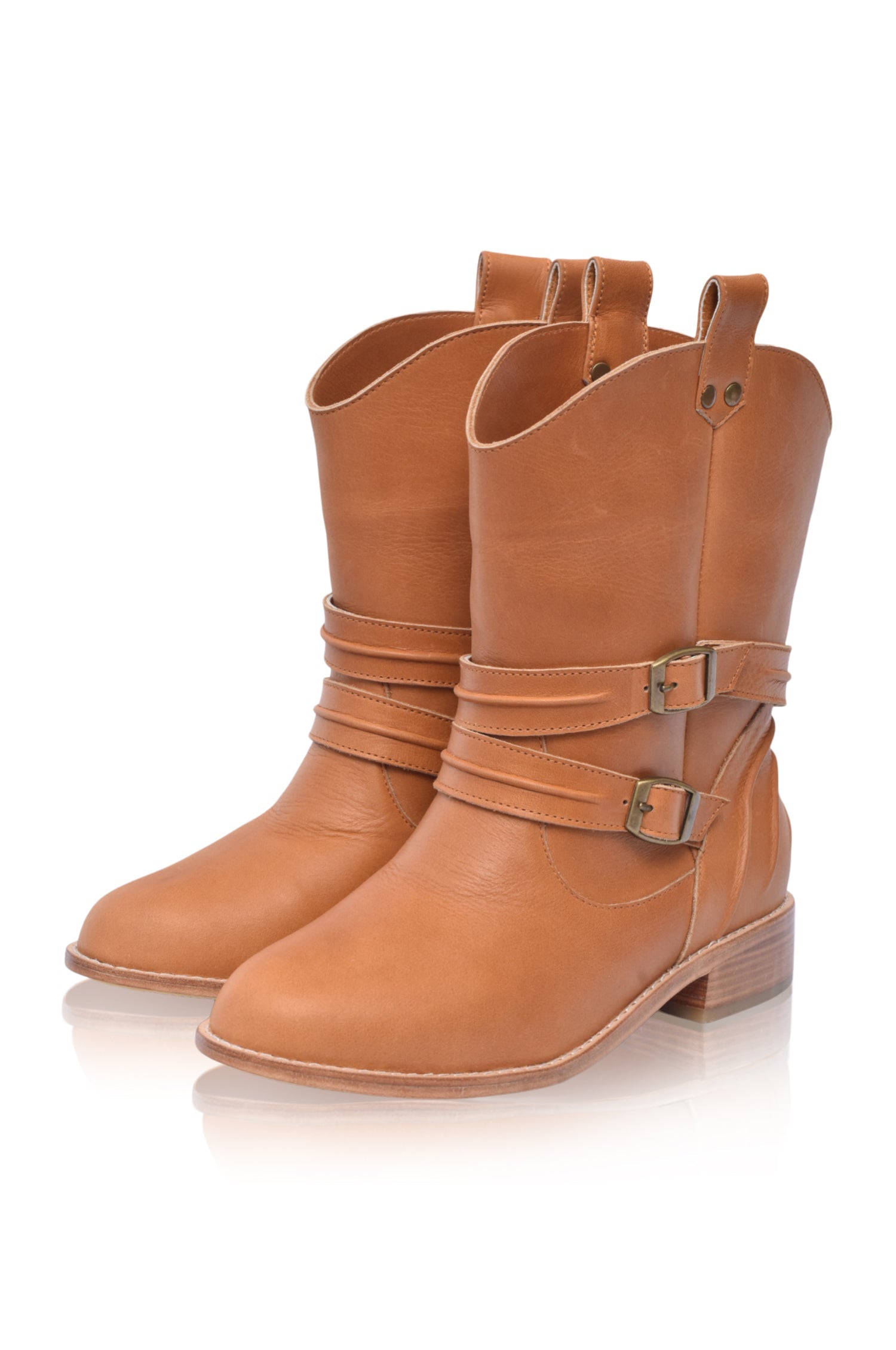 Buy Barcelona Leather Boots by Bali ELF