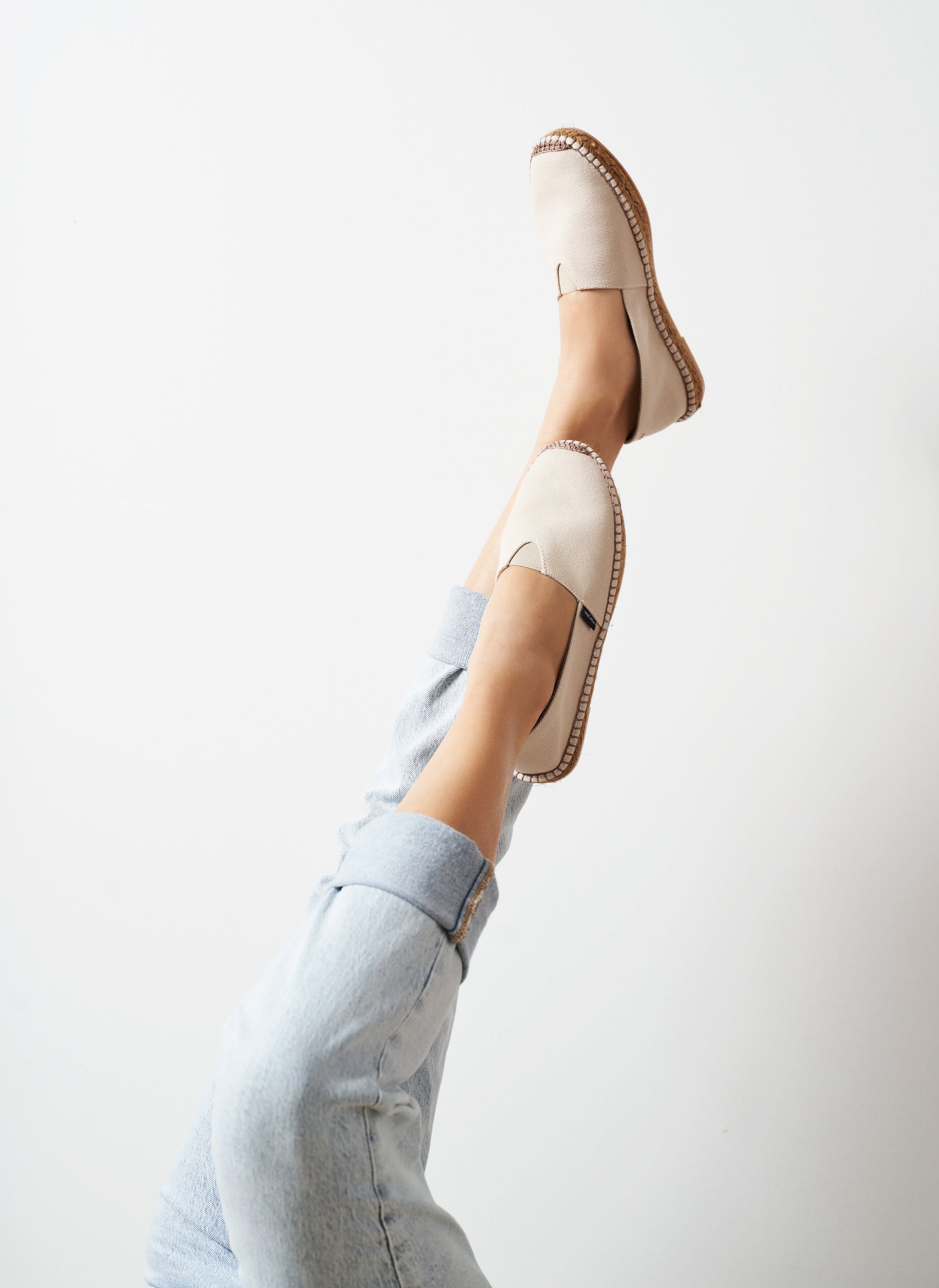 Buy Barceloneta Canvas Espadrille Flats by Viscata