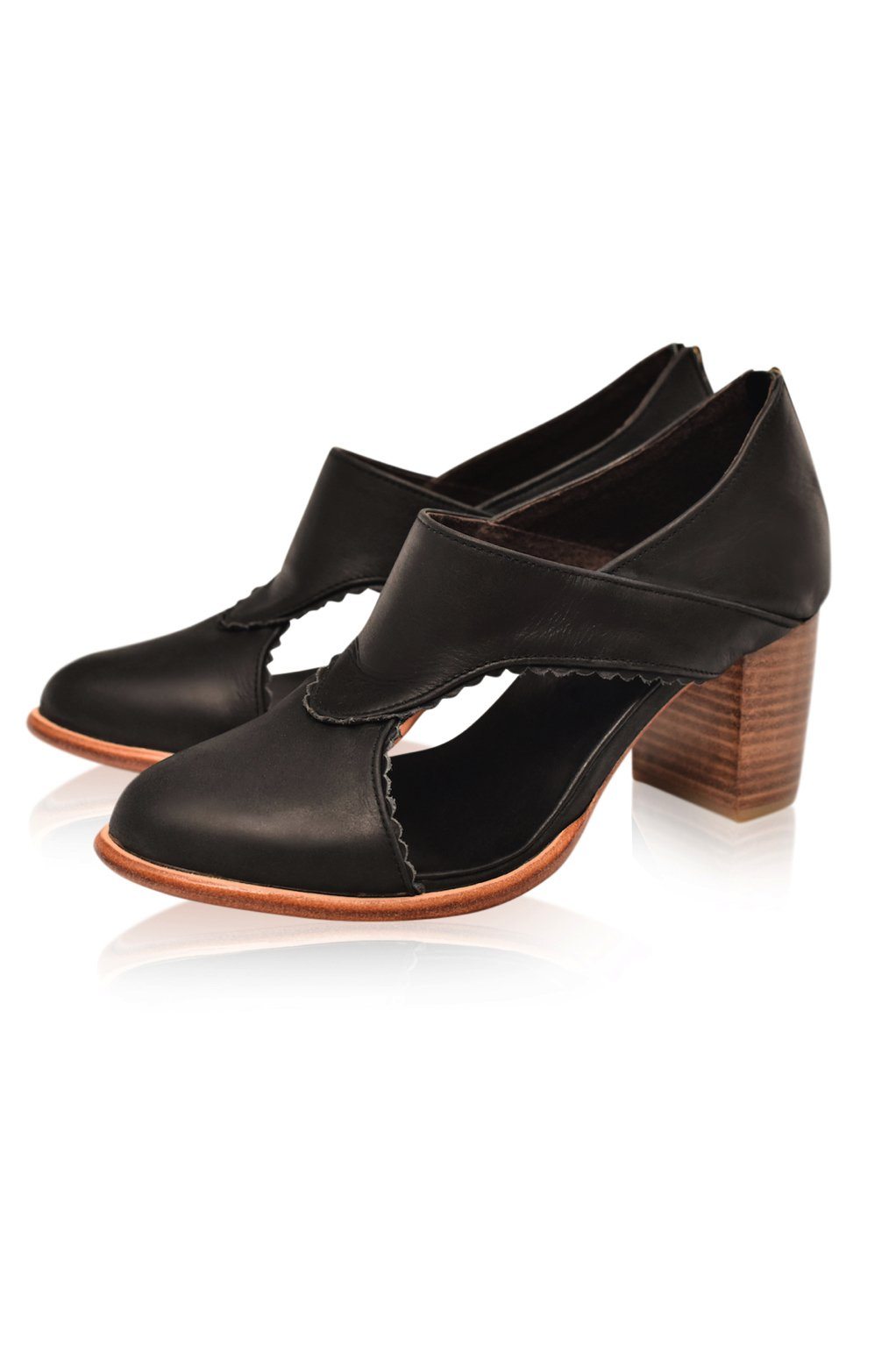 Buy Rain Kiss Leather Booties by Bali ELF