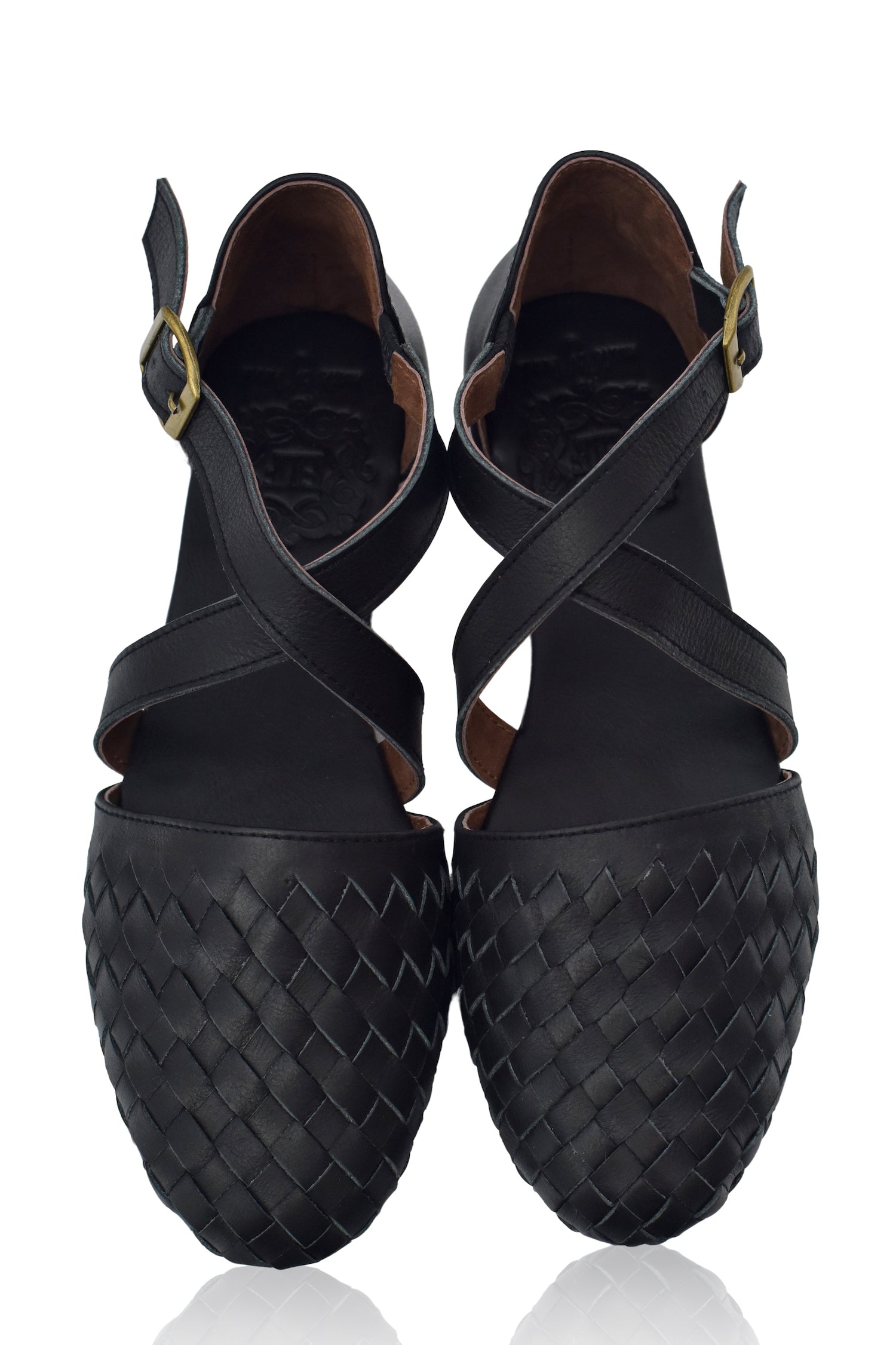 Buy Riviera Leather Flats by Bali ELF