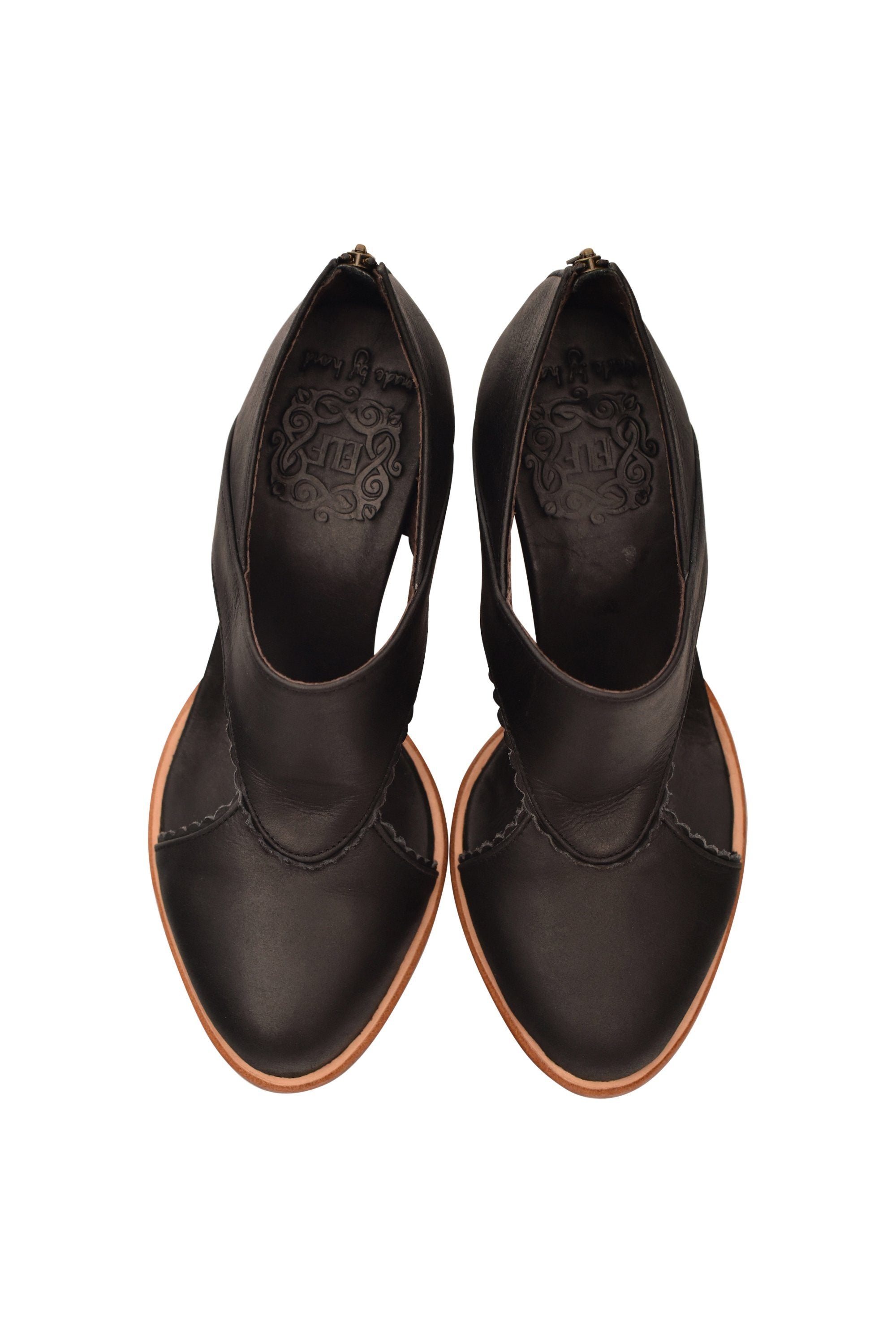 Buy Rain Kiss Leather Booties by Bali ELF