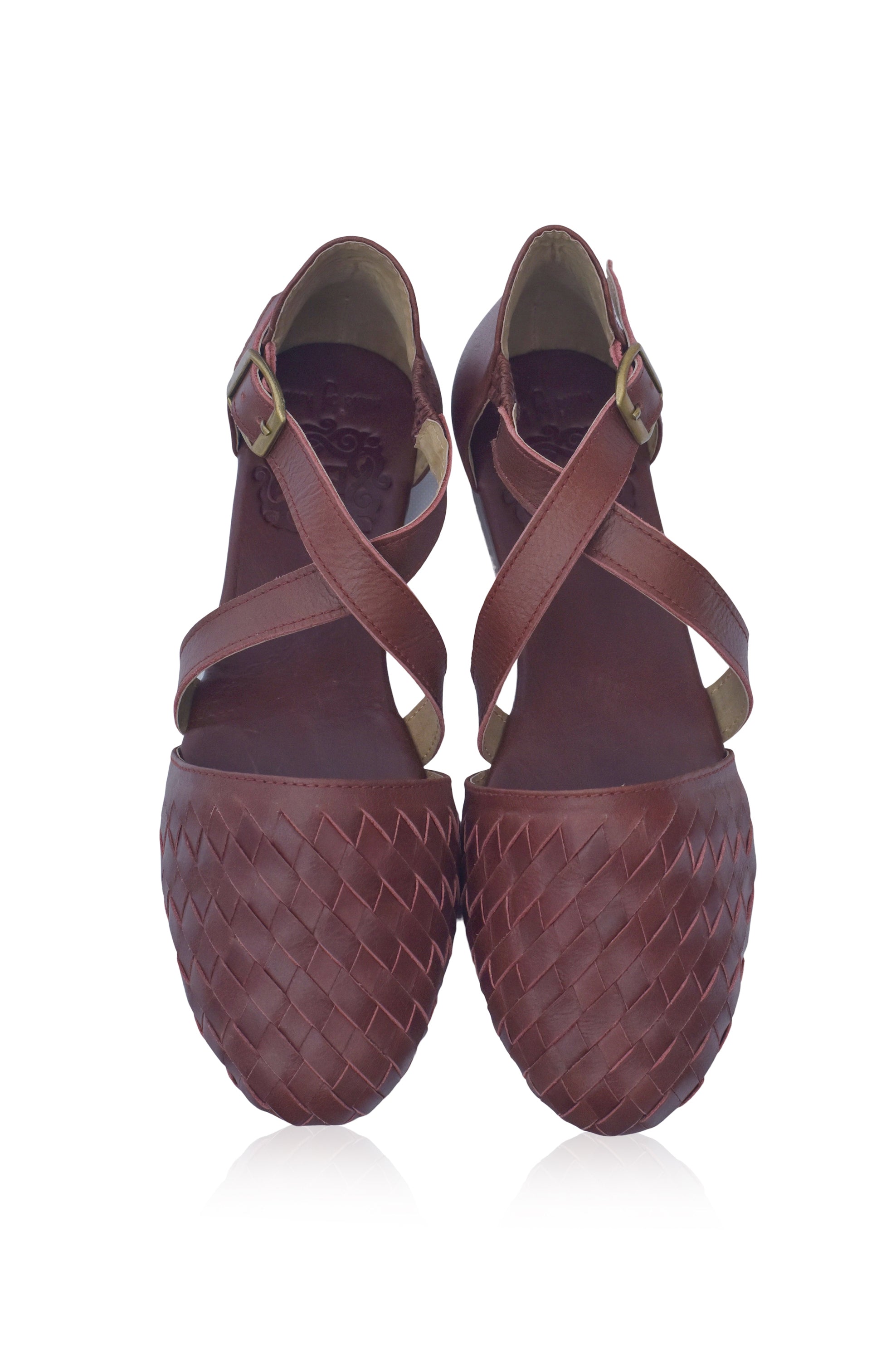 Buy Riviera Leather Flats by Bali ELF