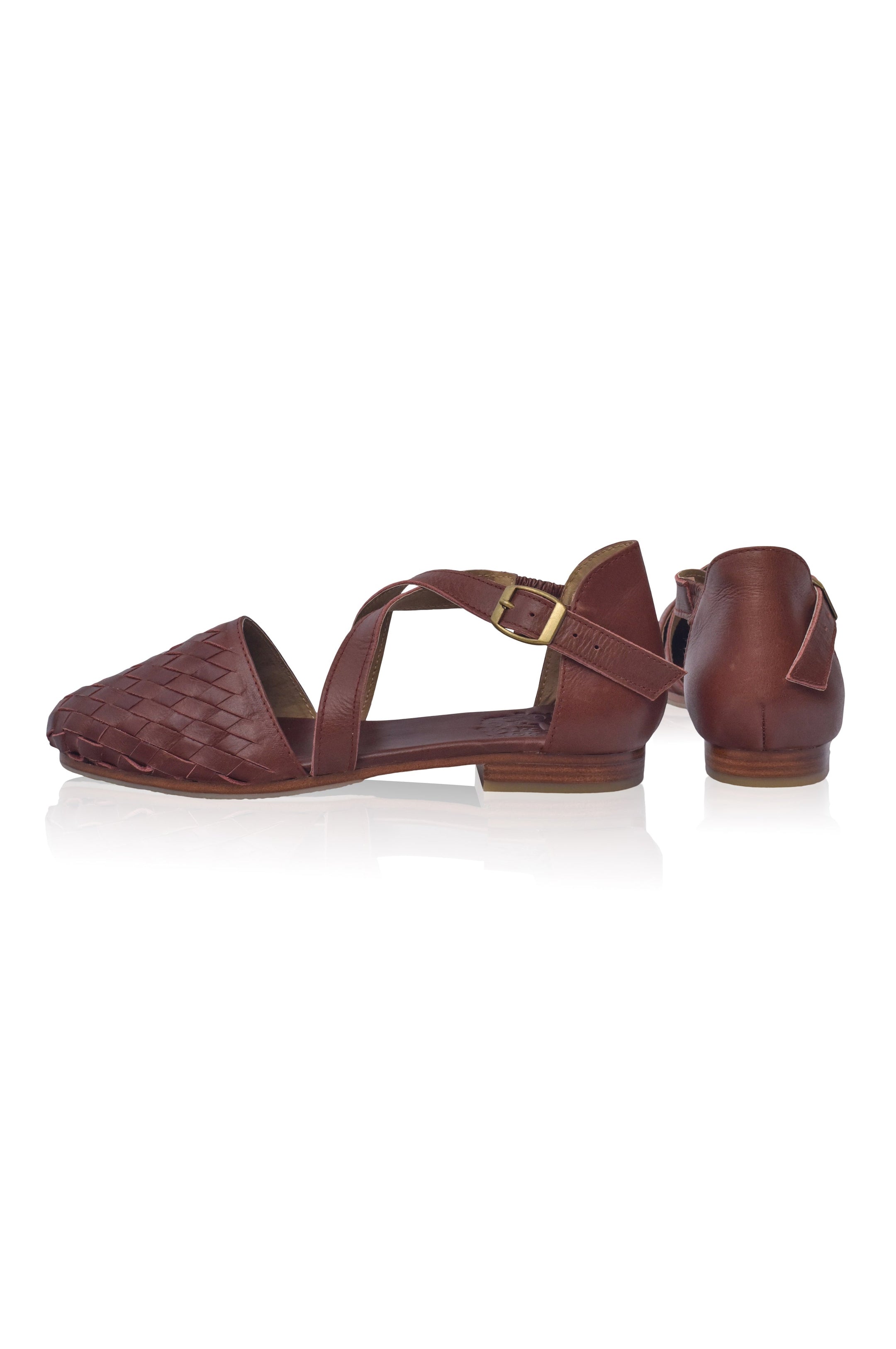 Buy Riviera Leather Flats by Bali ELF