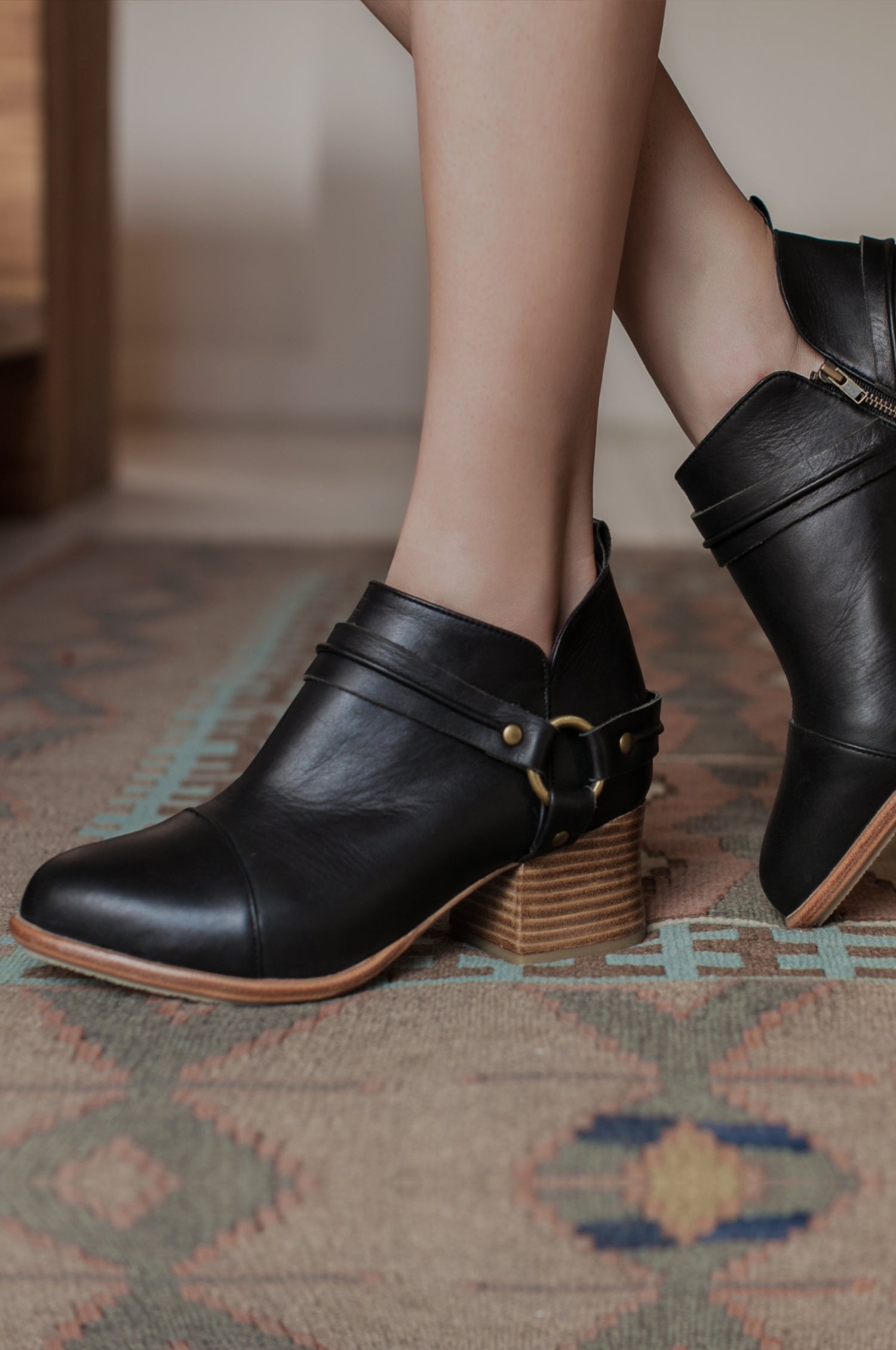 Buy Dasha Low Ankle Booties by Bali ELF