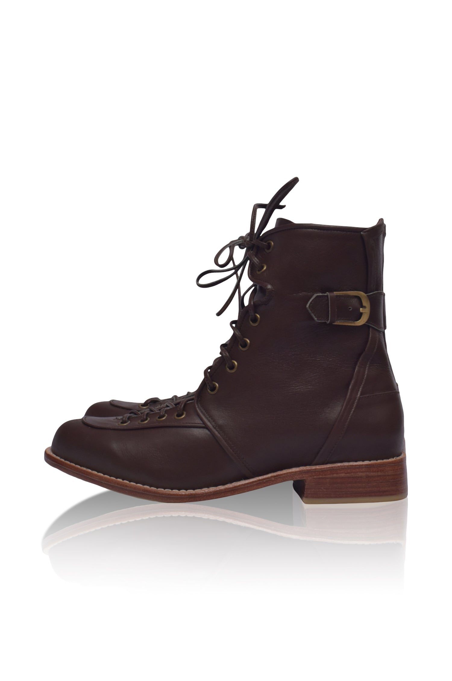 Buy Desert Seeker Combat Leather Boots by Bali ELF