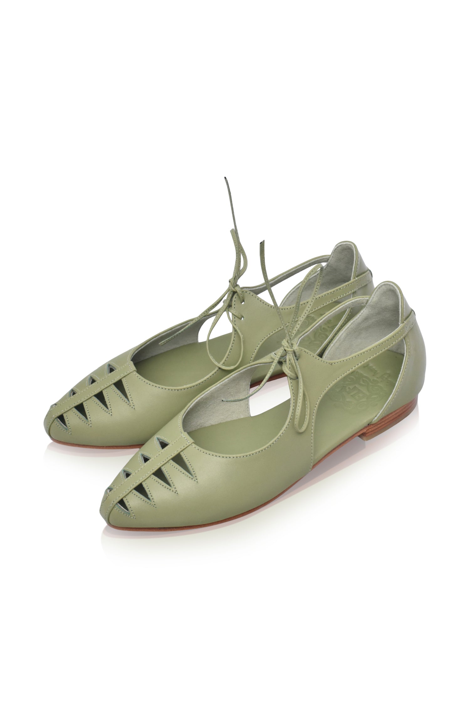 Buy Eden Pointy Toe Ballet Flats by Bali ELF