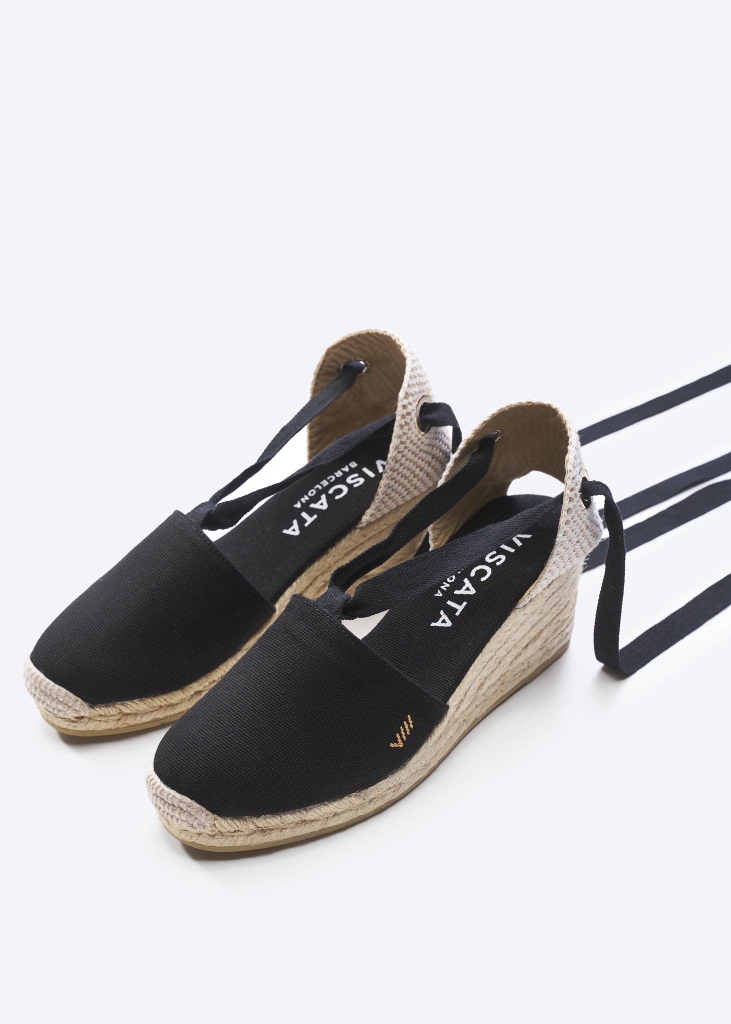 Buy Escala Canvas Espadrille Wedges by Viscata