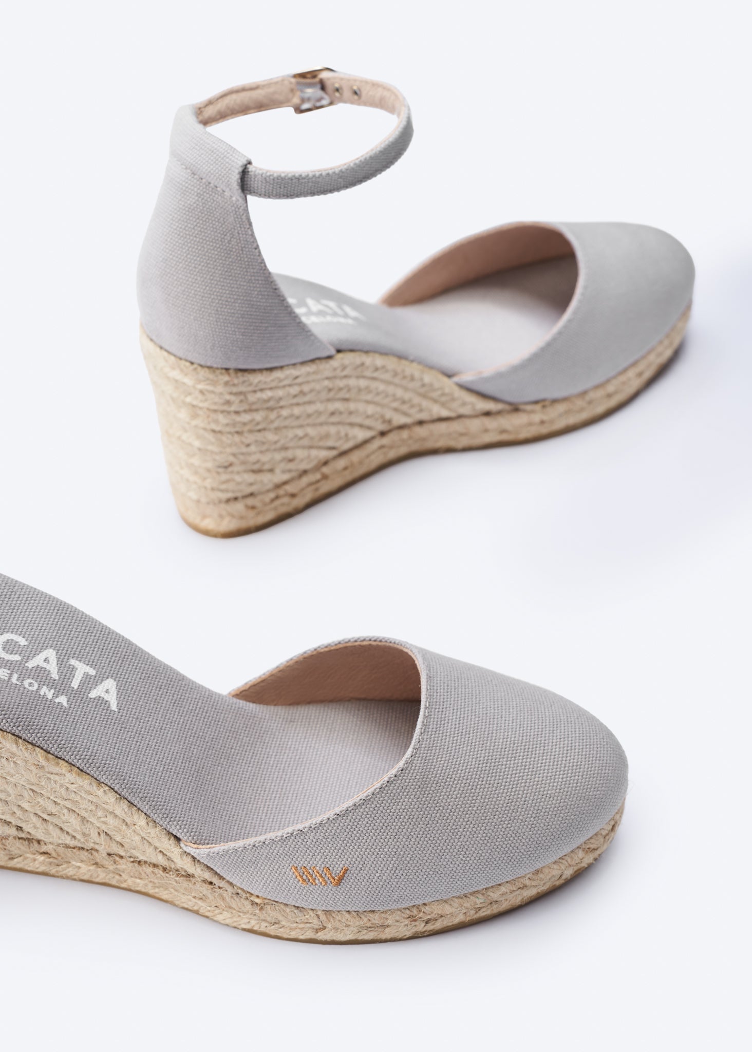 Buy Estartit Canvas Espadrille Wedges by Viscata