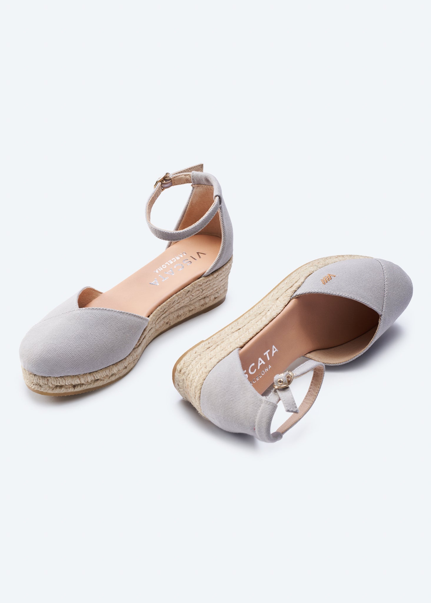 Buy Formiga Canvas Espadrille Wedges by Viscata