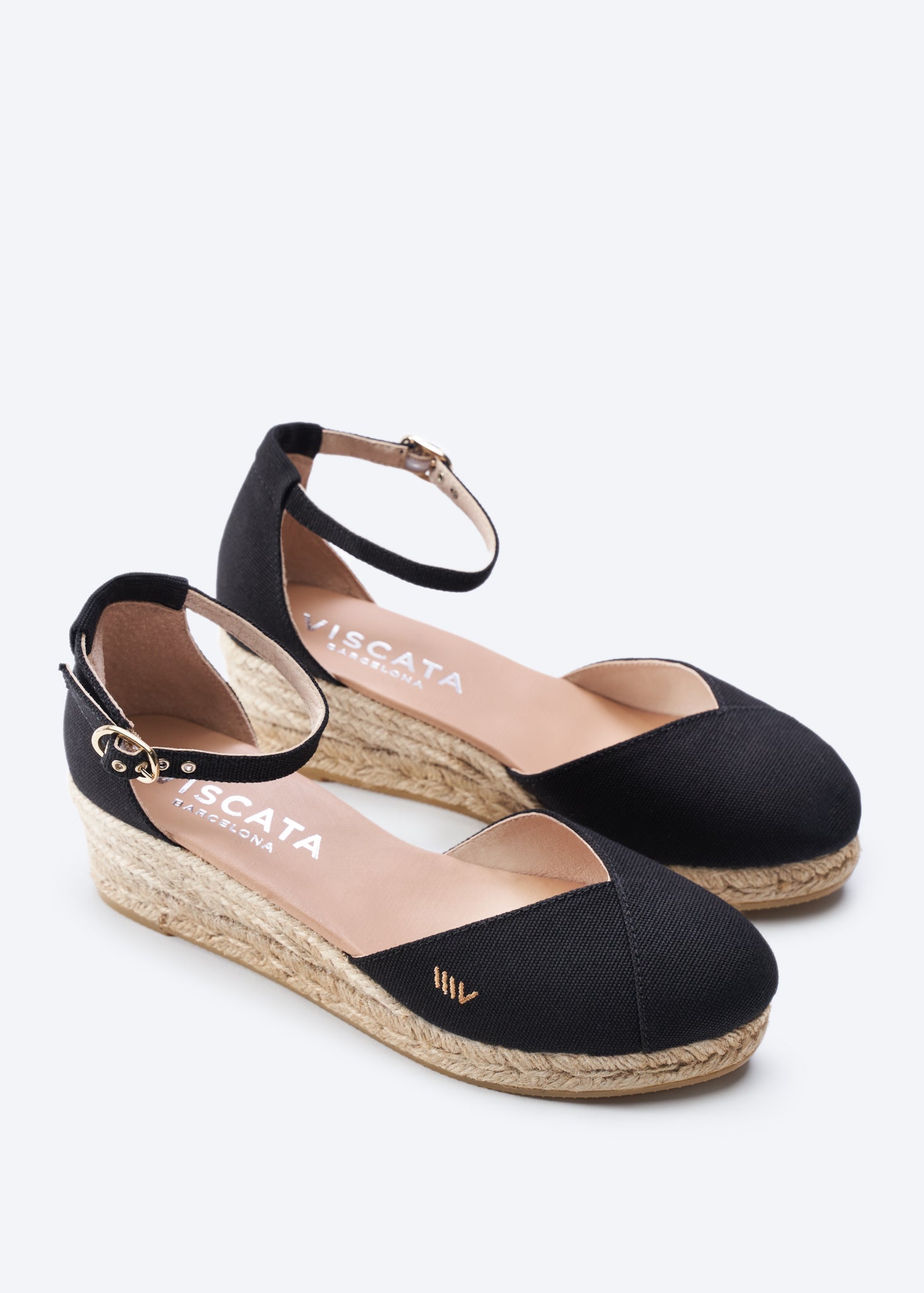 Buy Formiga Canvas Espadrille Wedges by Viscata