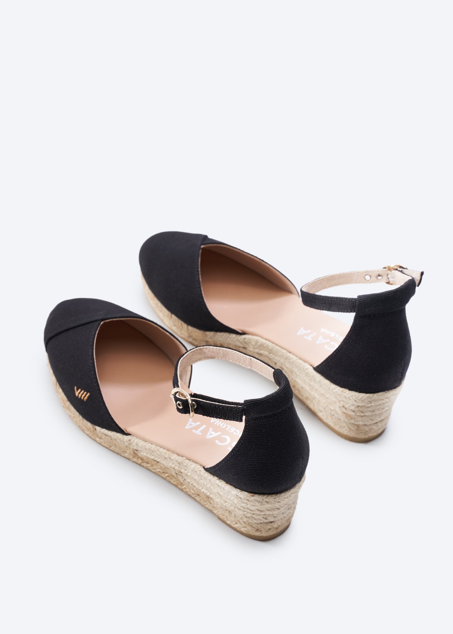 Buy Formiga Canvas Espadrille Wedges by Viscata