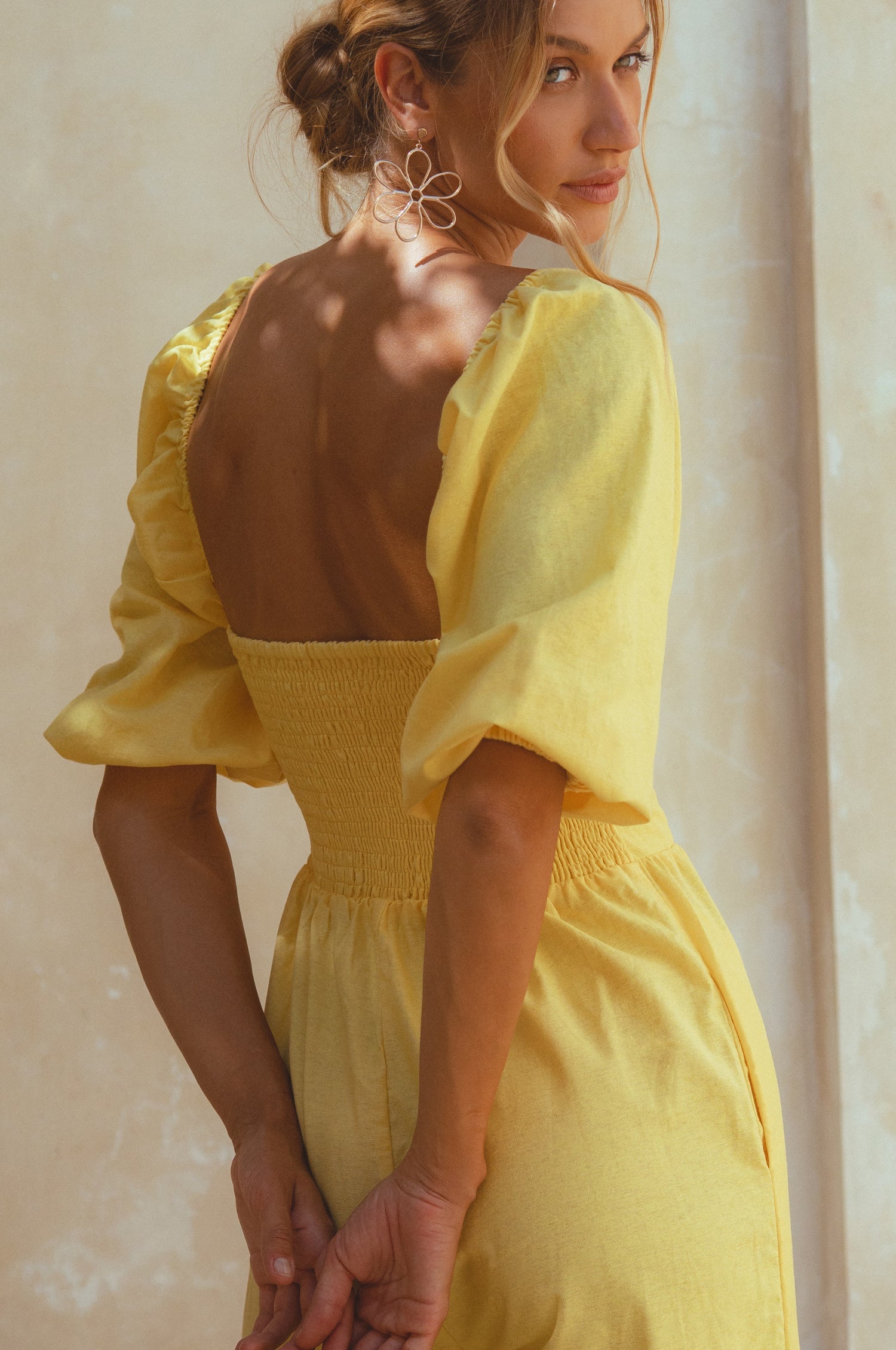 Buy Heaven Bay Linen Jumpsuit by Bali ELF