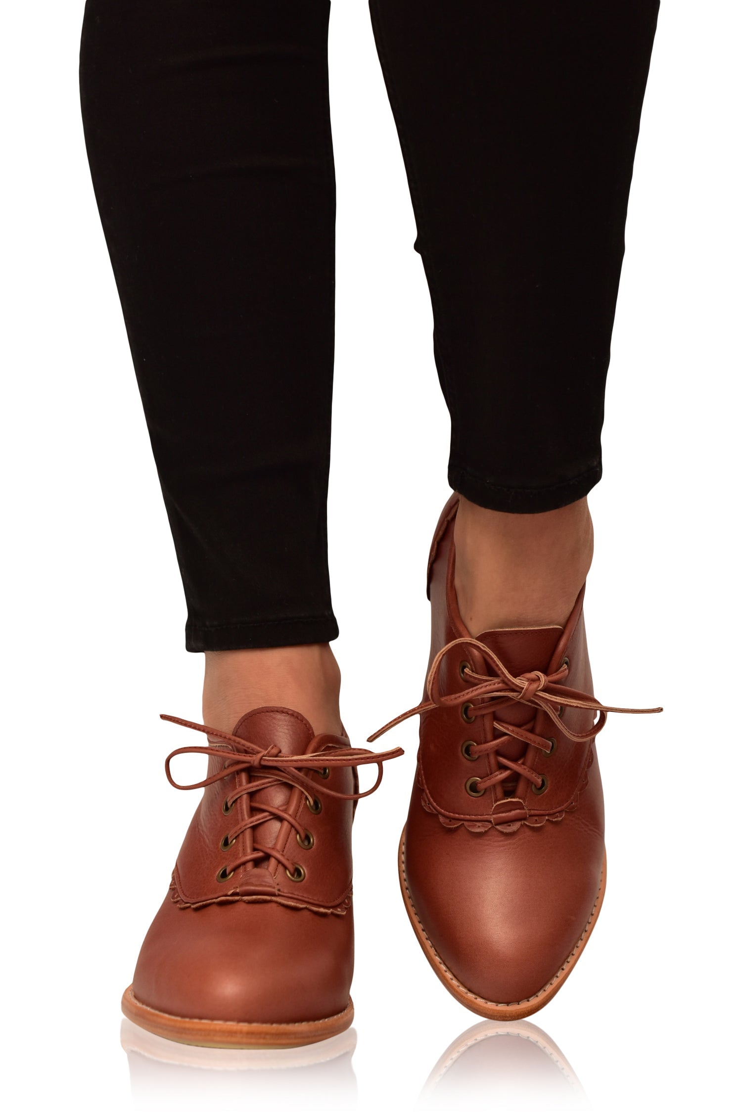 Buy Lace Oxford Heels by Bali ELF