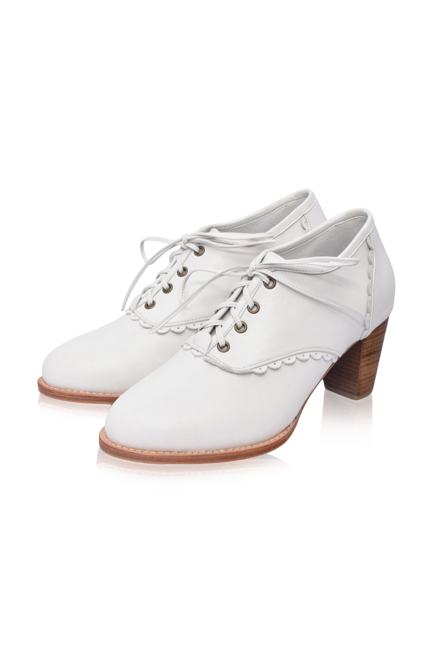Buy Lace Oxford Heels by Bali ELF