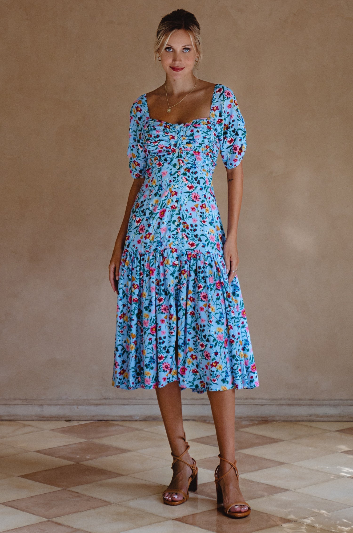 Buy Lilit Midi Dress by Bali ELF