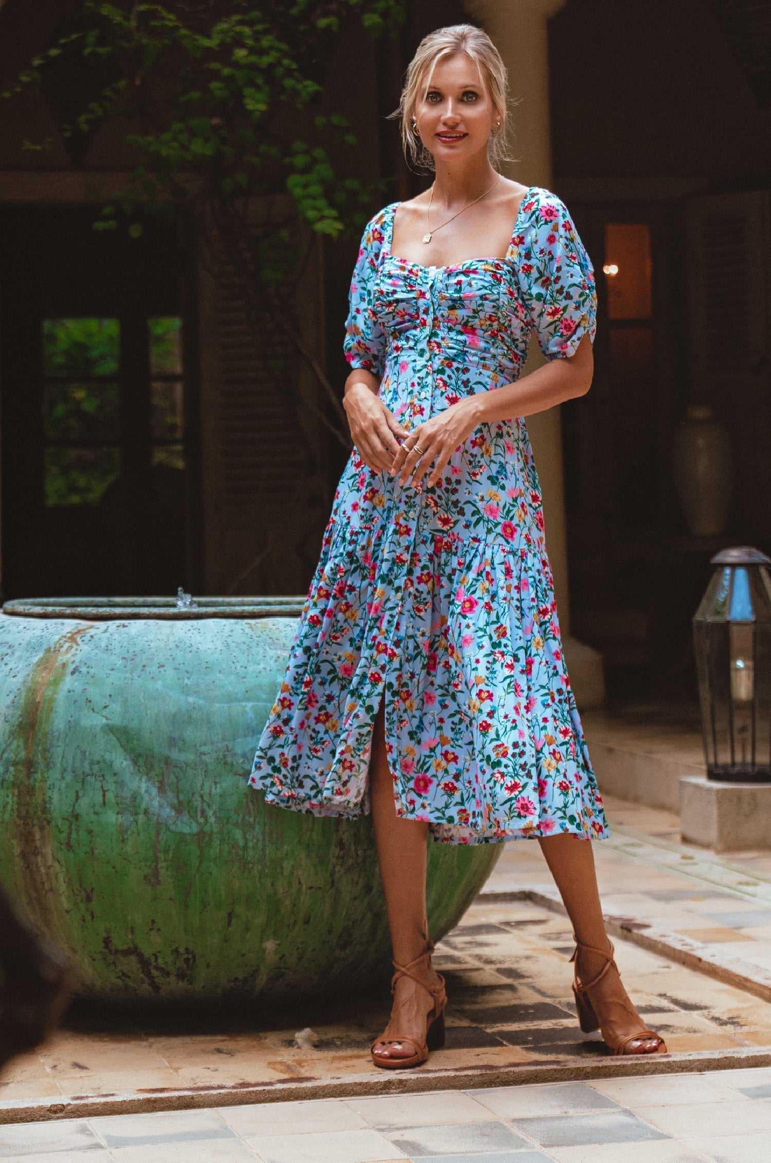 Buy Lilit Midi Dress by Bali ELF