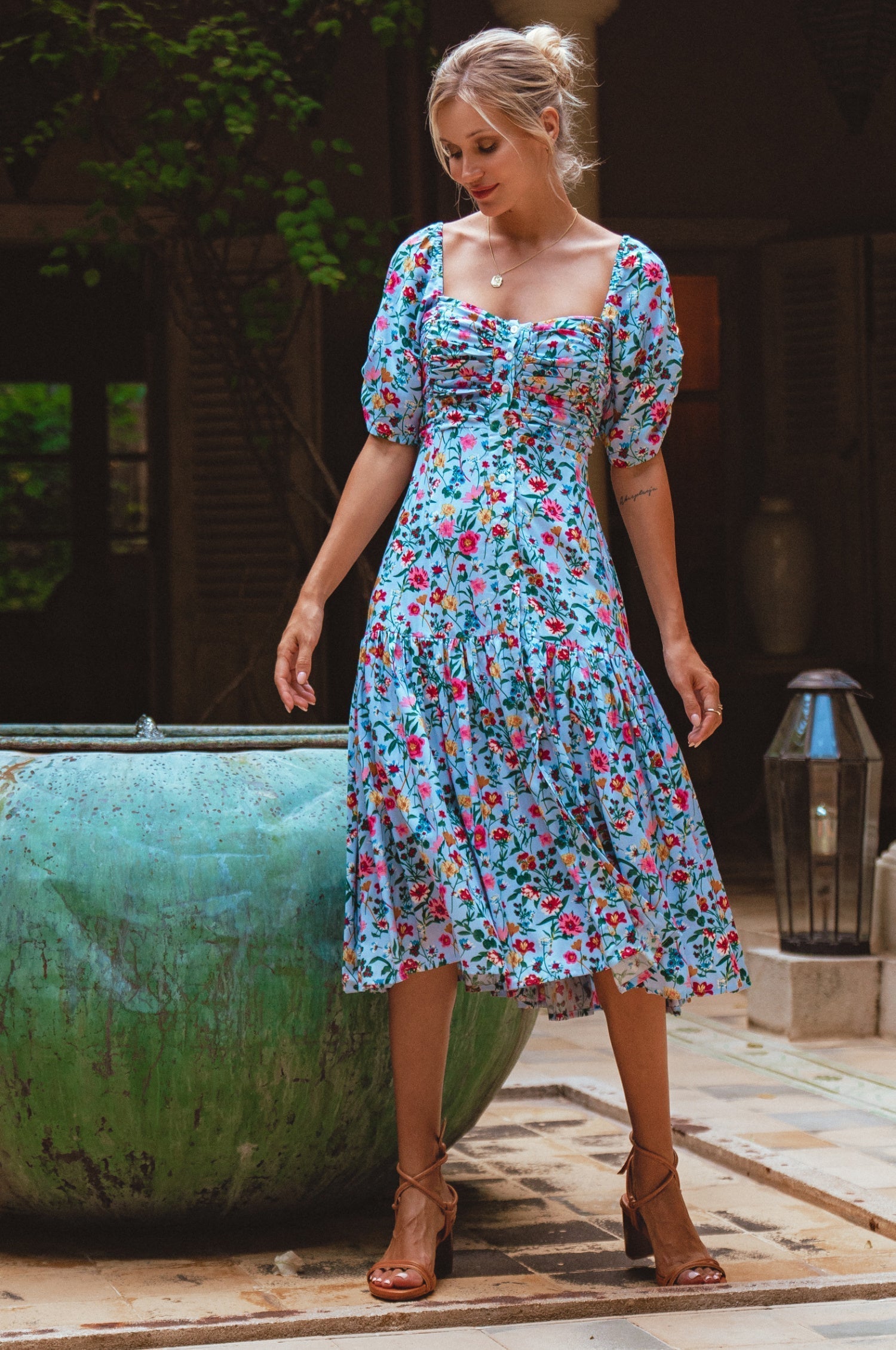 Buy Lilit Midi Dress by Bali ELF