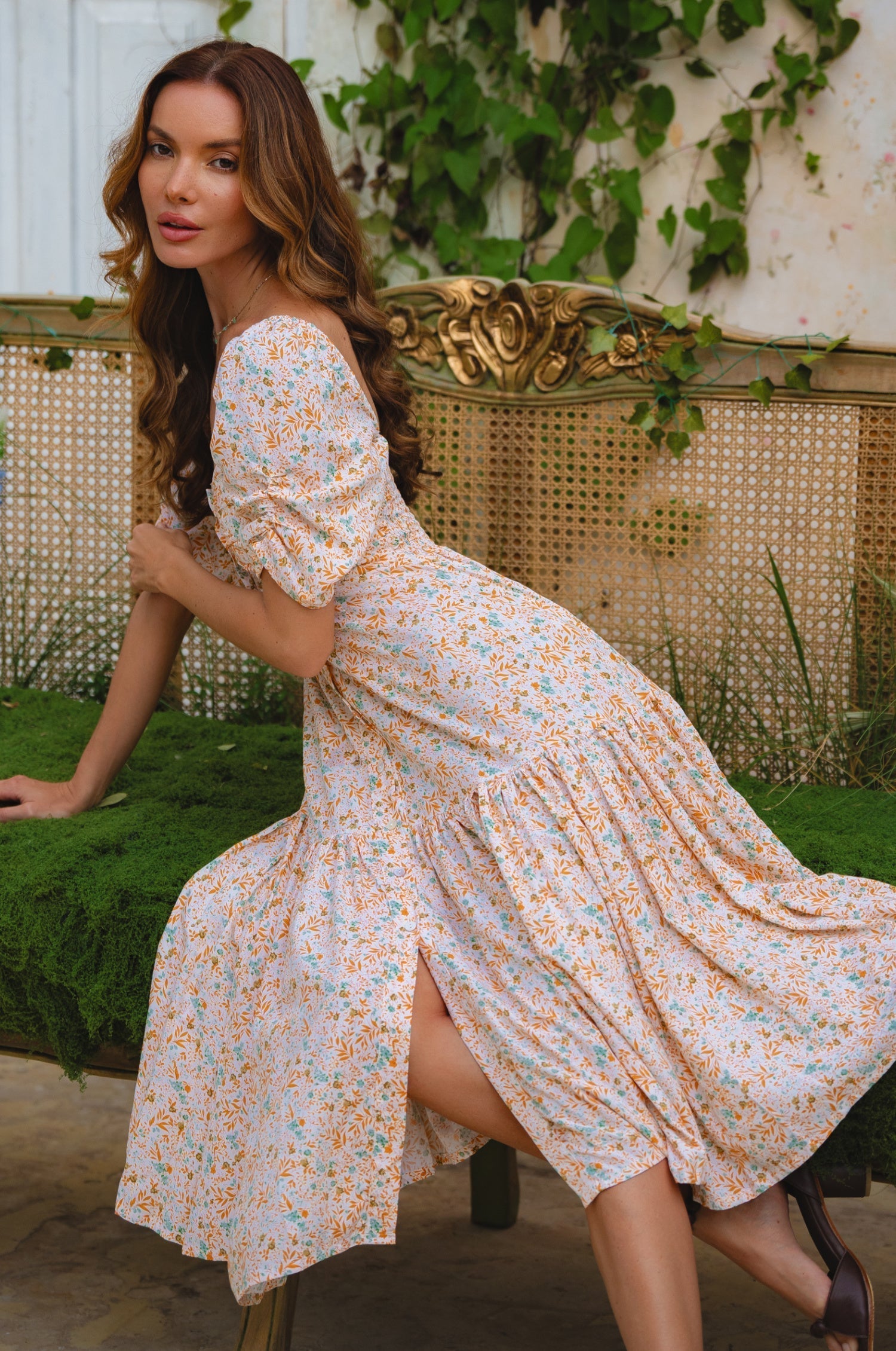 Buy Lilit Midi Dress by Bali ELF