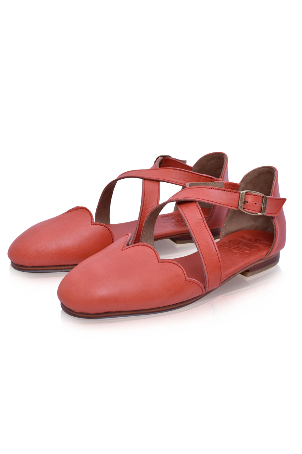 Buy Mangrove Leather Flats by Bali ELF