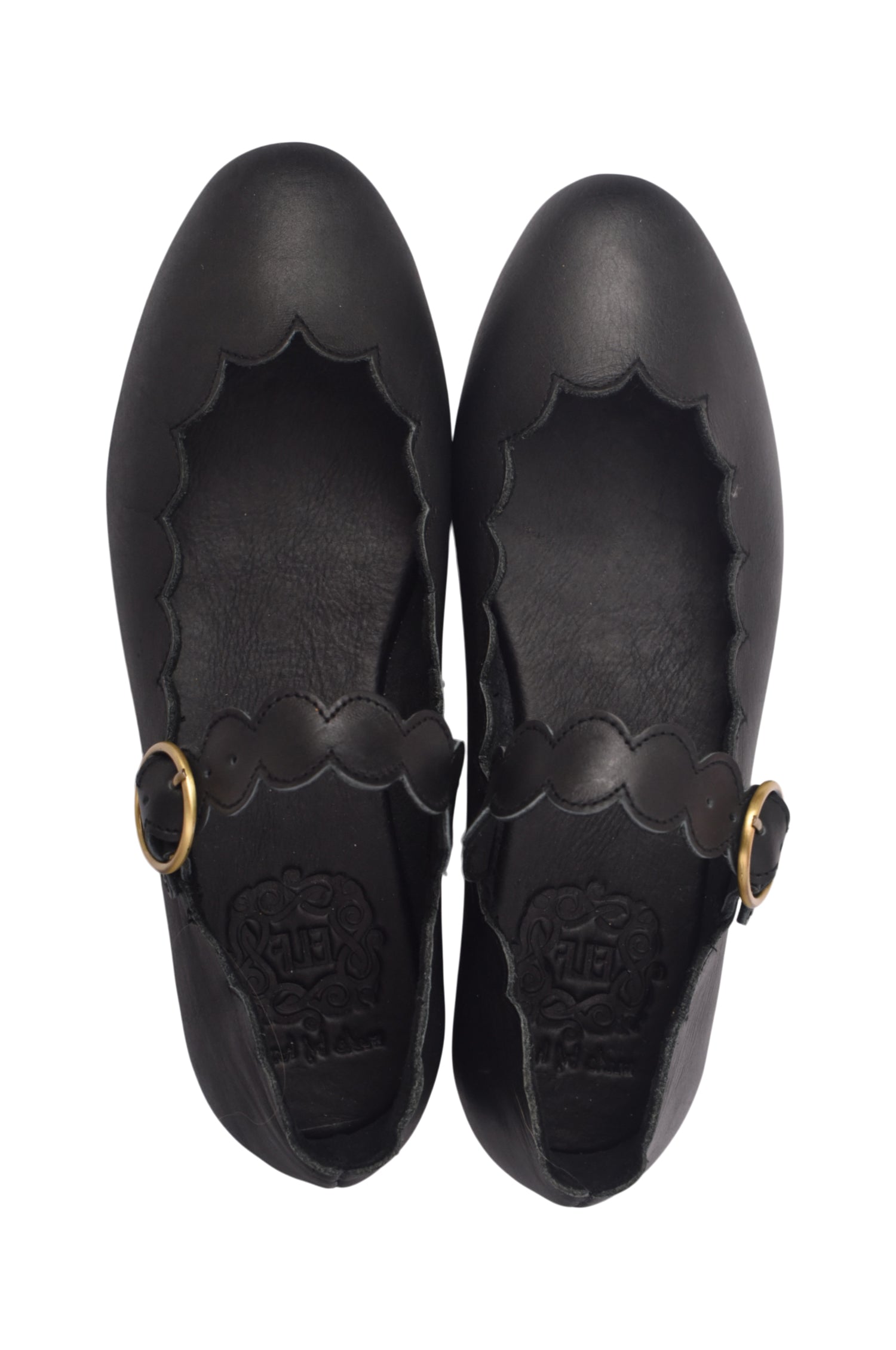 Buy Mia Rosa Leather Ballet Flats by Bali ELF