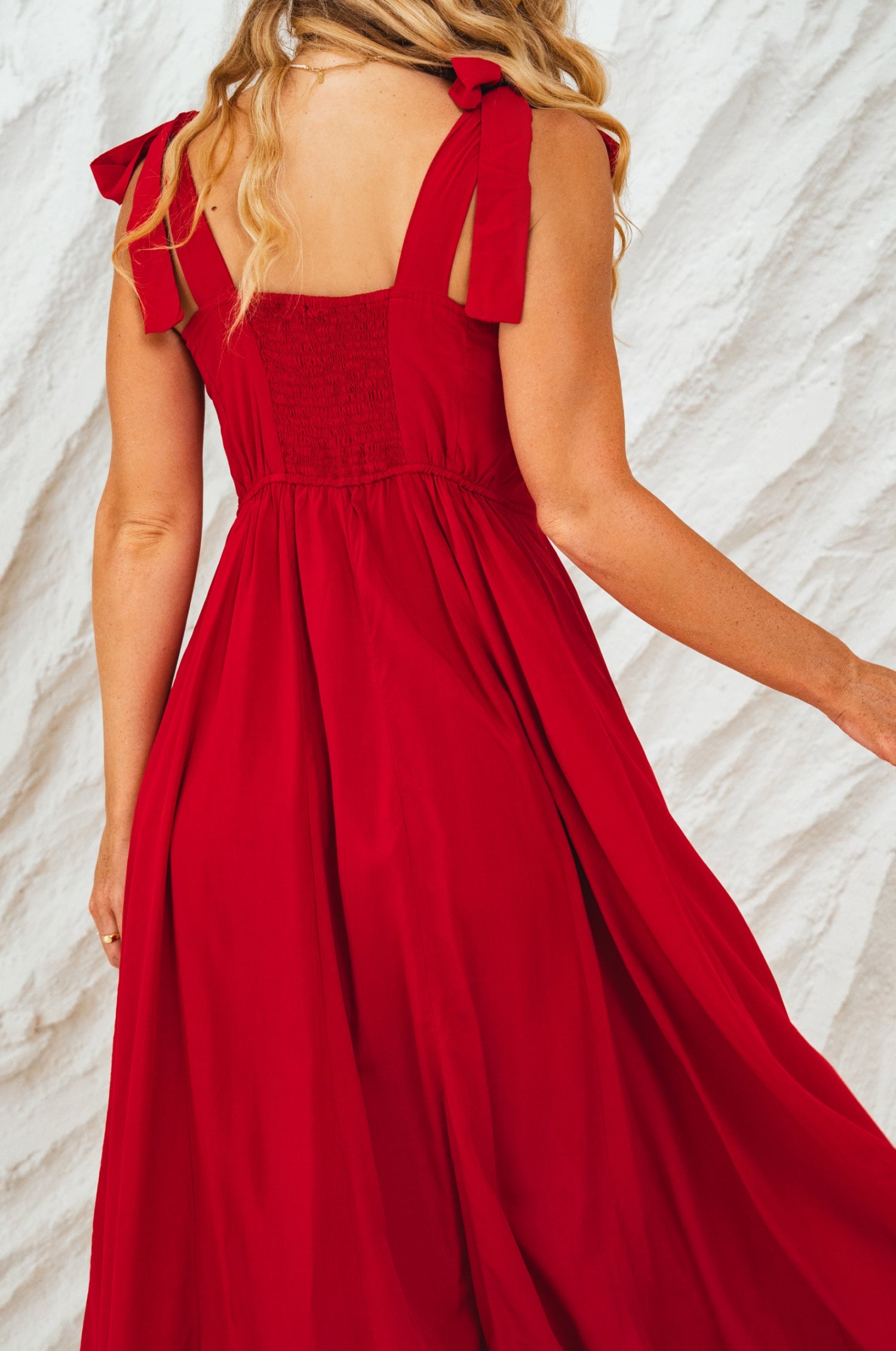 Buy Mia Vita Button Down Dress With Ties by Bali ELF