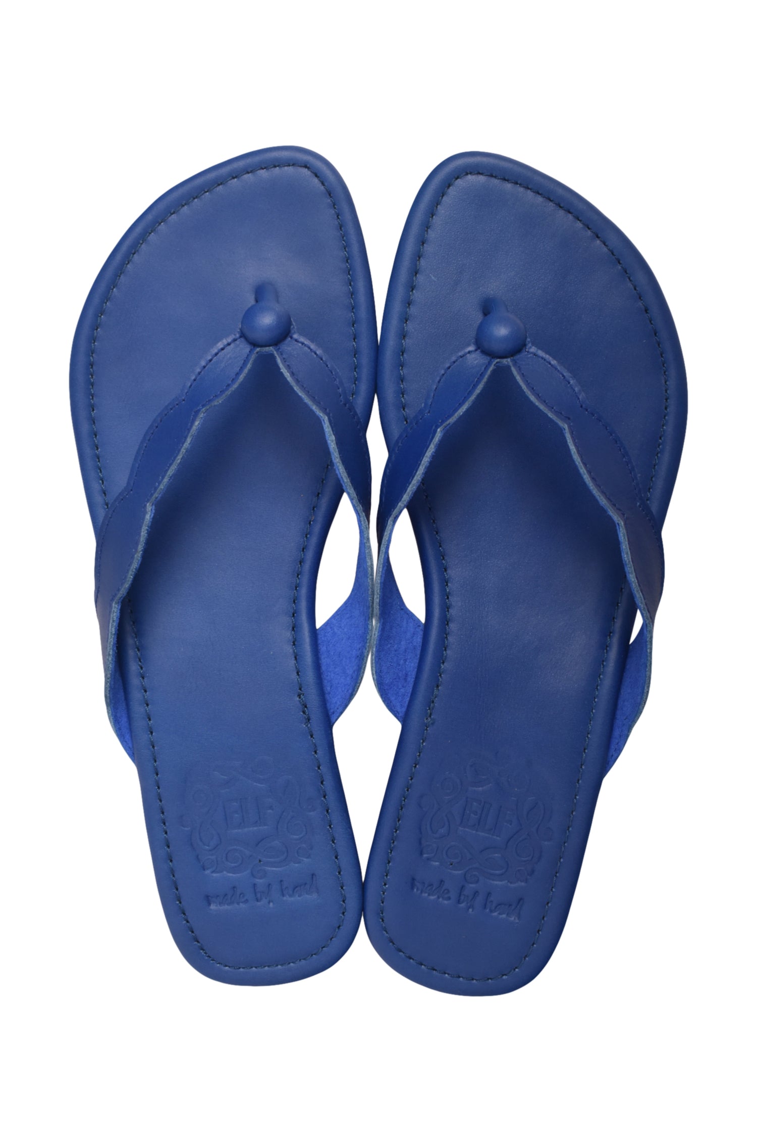 Buy Nuvola Thong Leather Slides by Bali ELF