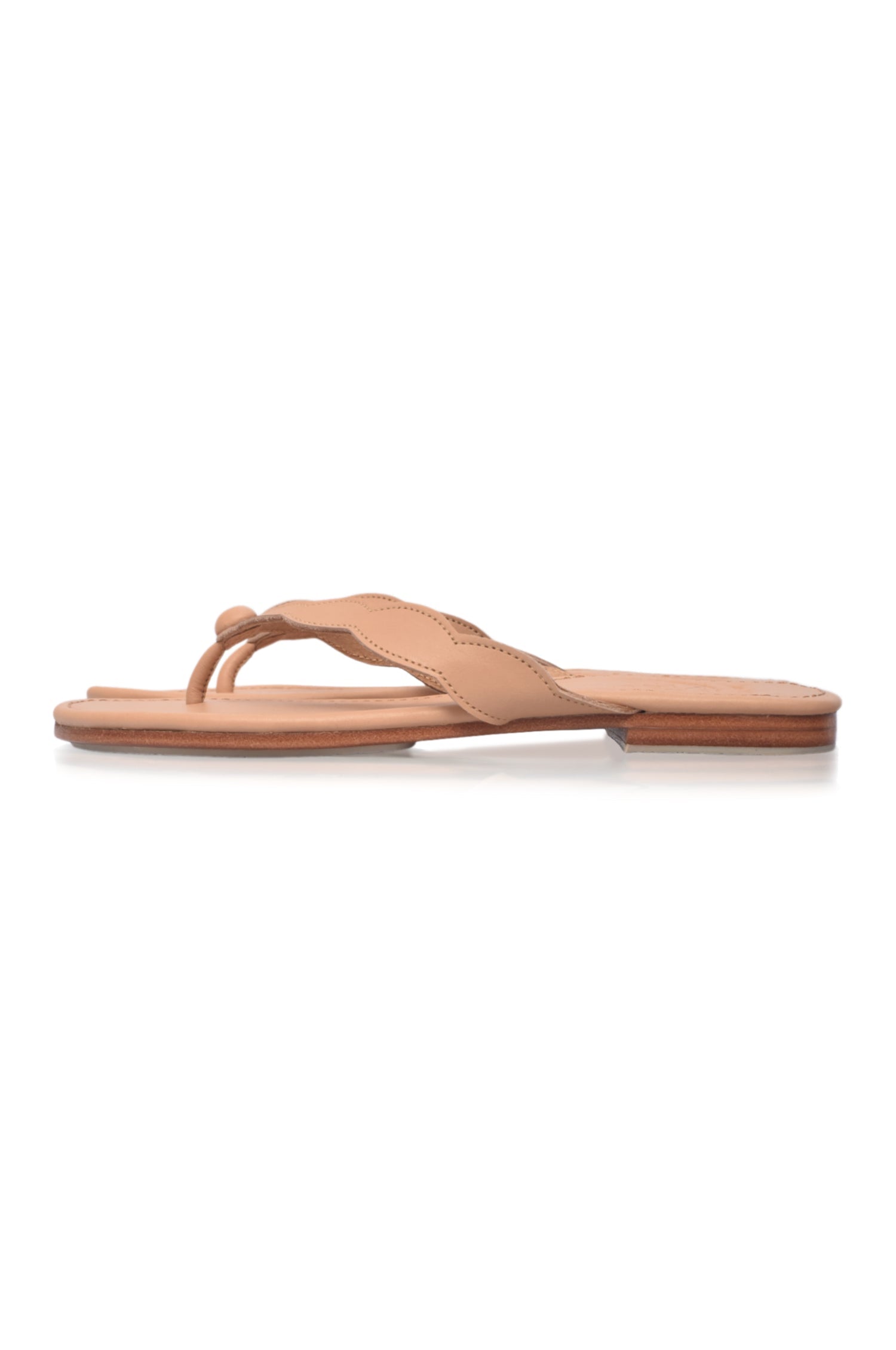 Buy Nuvola Thong Leather Slides by Bali ELF