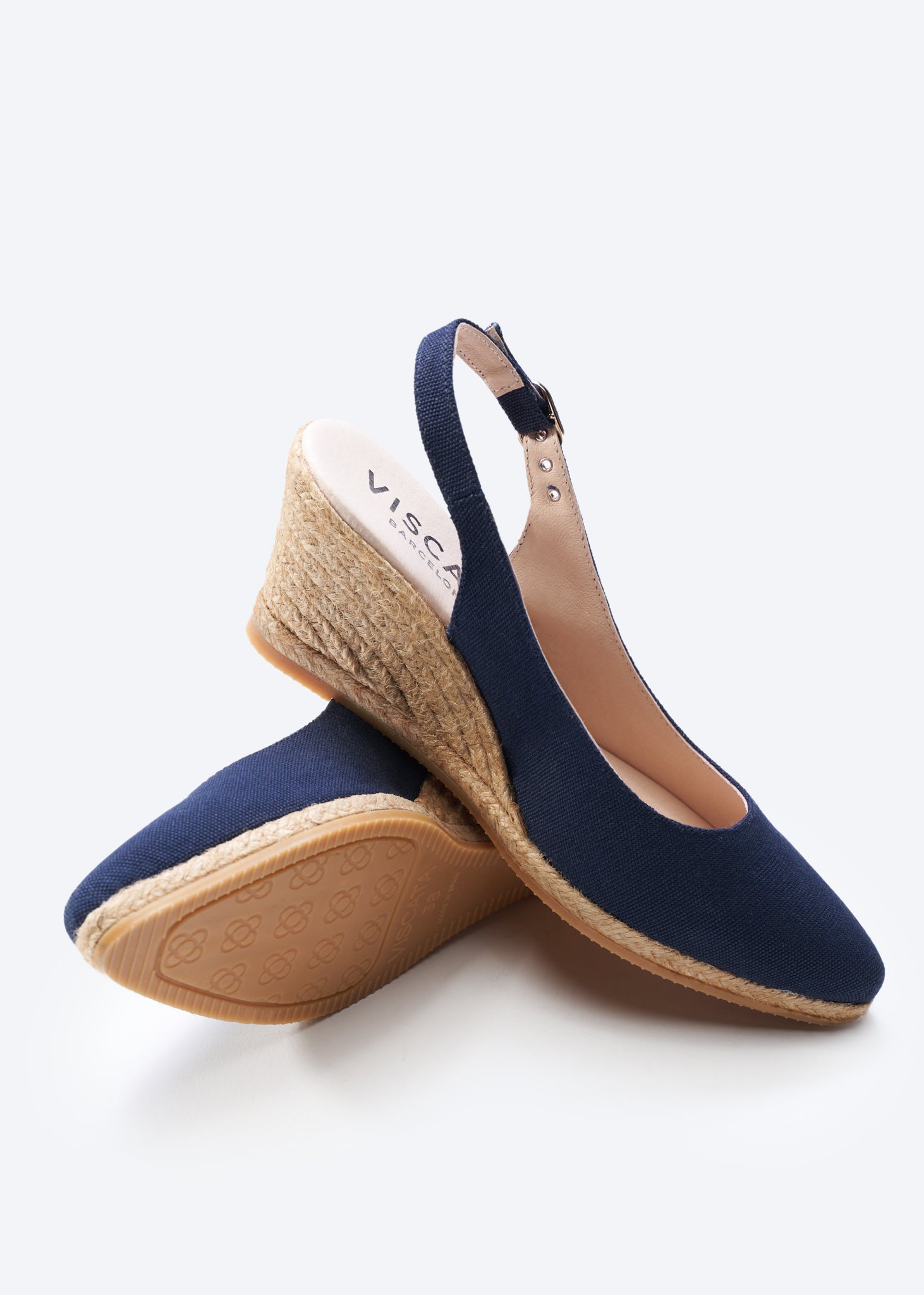Buy Palomera Canvas Espadrille Wedges by Viscata