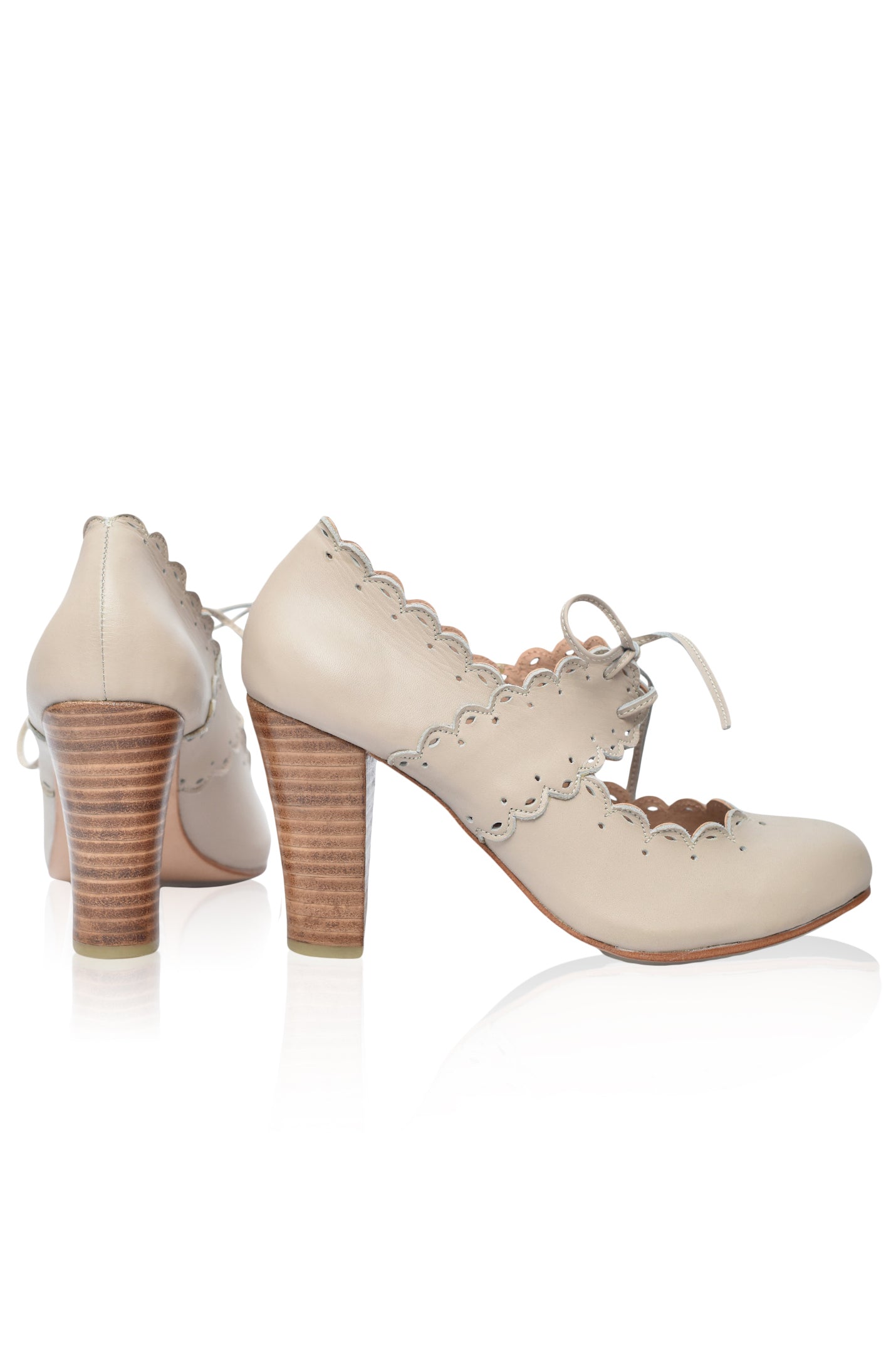 Buy Paradise Bird Leather Heels by Bali ELF